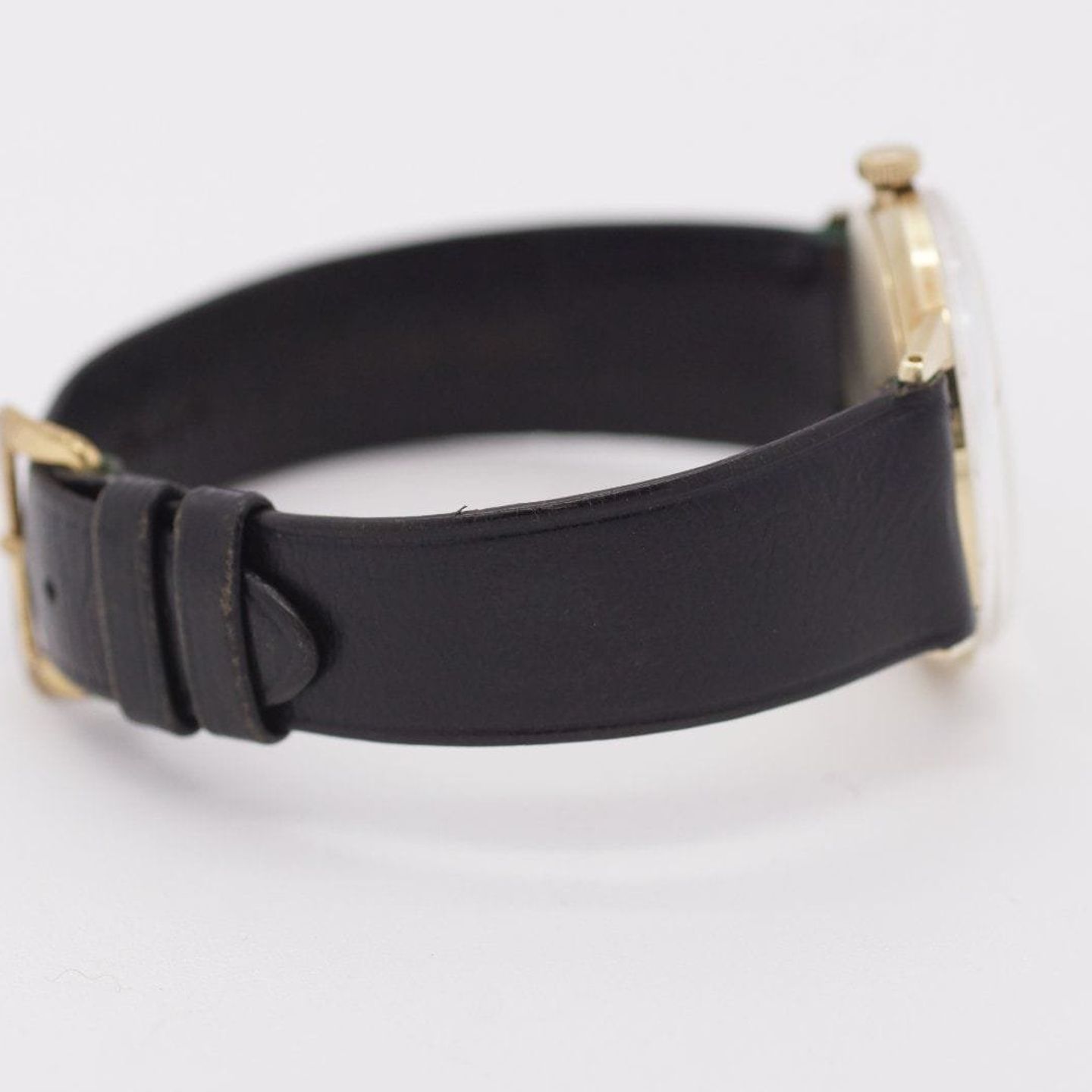 Junghans Vintage Unknown (Onbekend (willekeurig serienummer)) - Zilver wijzerplaat 34mm Geelgoud (7/8)