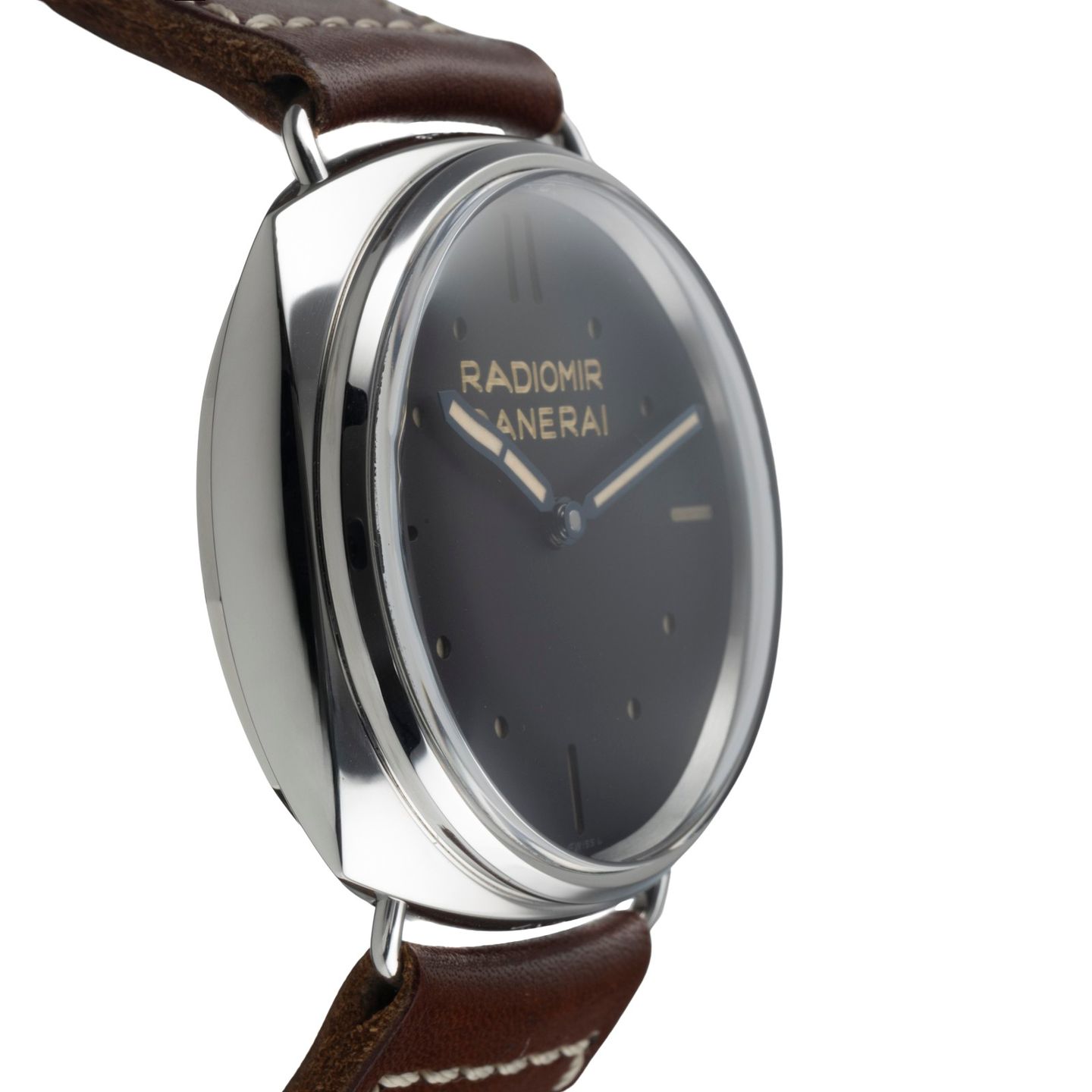 Panerai Special Editions PAM00449 (Onbekend (willekeurig serienummer)) - Zwart wijzerplaat 47mm Staal (7/8)