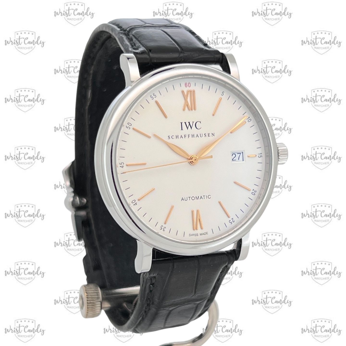 IWC Portofino Automatic IW356517 (2018) - Silver dial 40 mm Steel case (3/8)