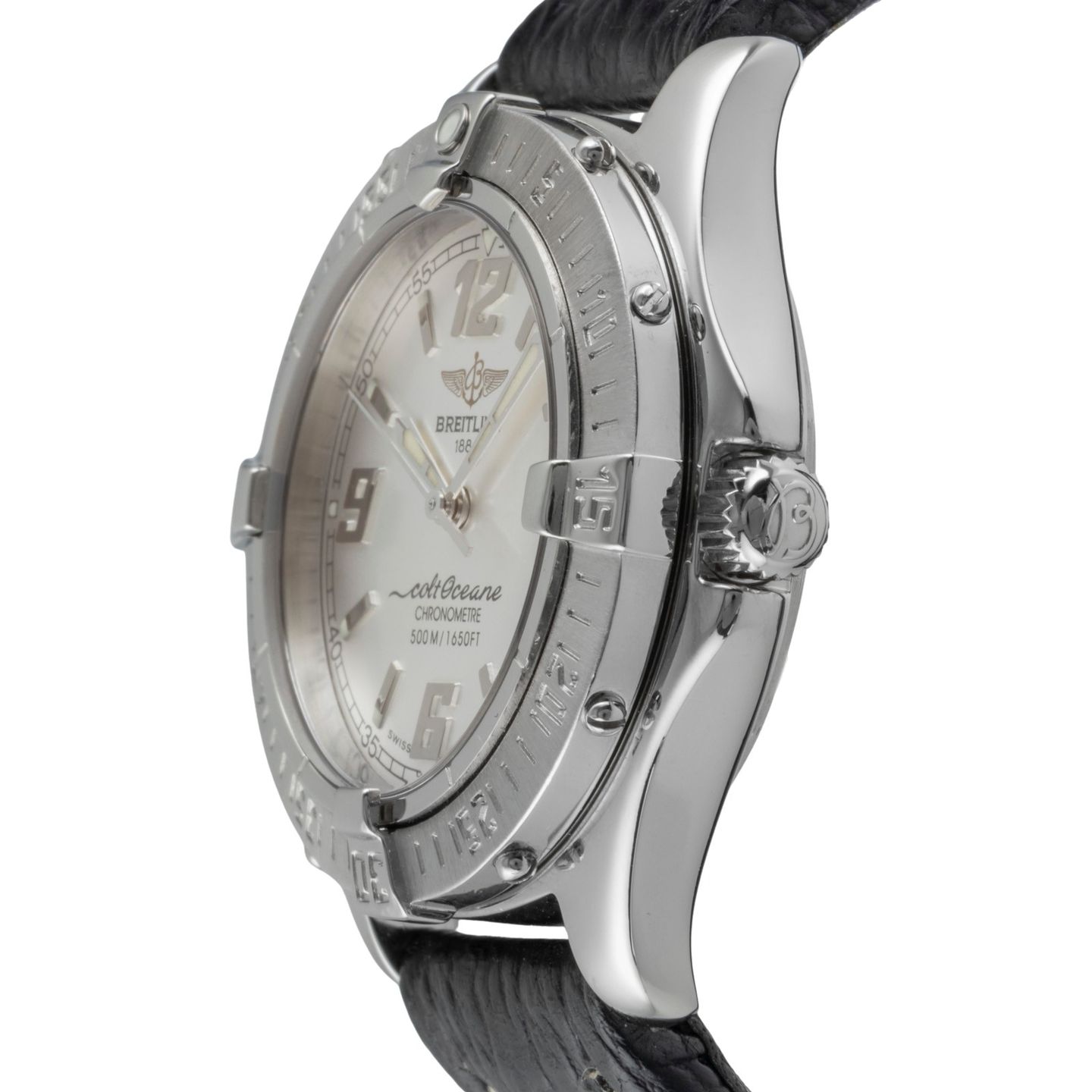 Breitling Colt Oceane A57350 (2000) - White dial 34 mm Steel case (6/8)