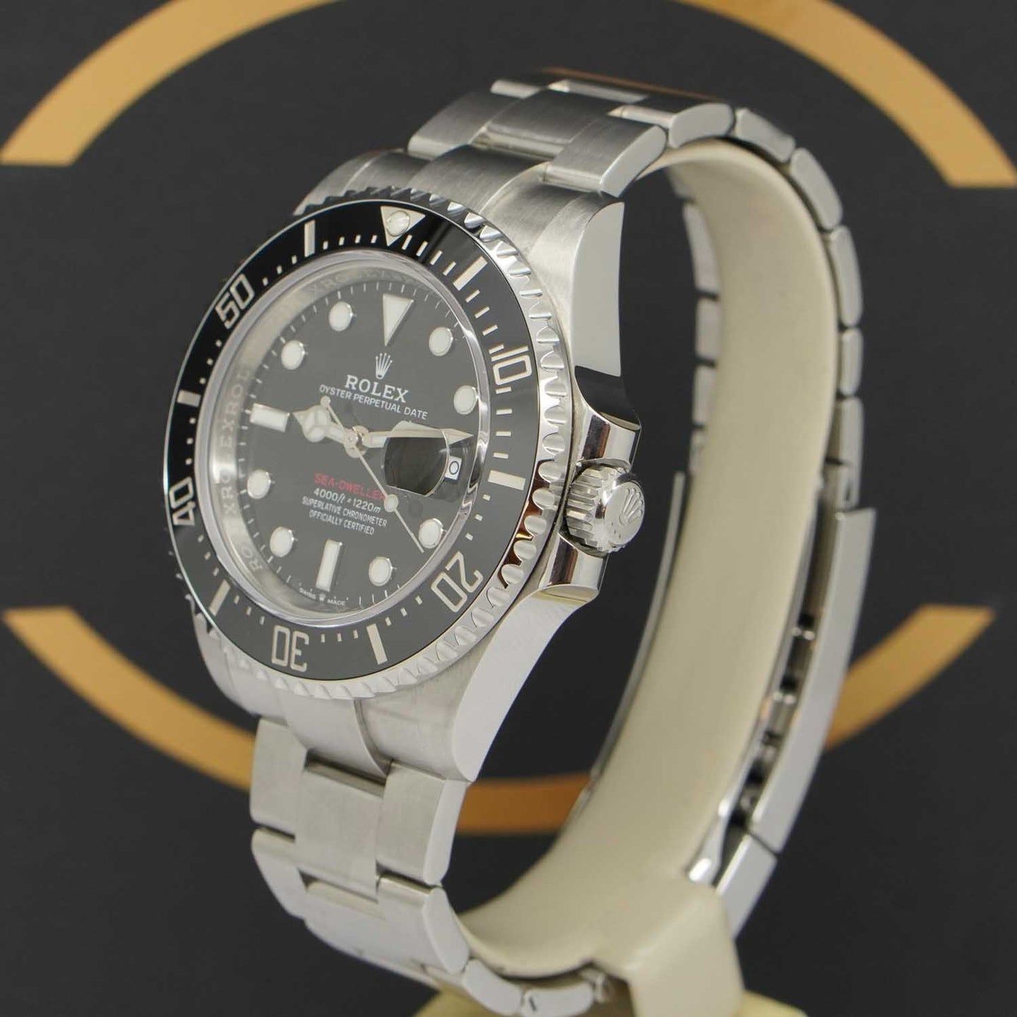 Rolex Sea-Dweller 126600 (2019) - Zwart wijzerplaat 43mm Staal (3/7)
