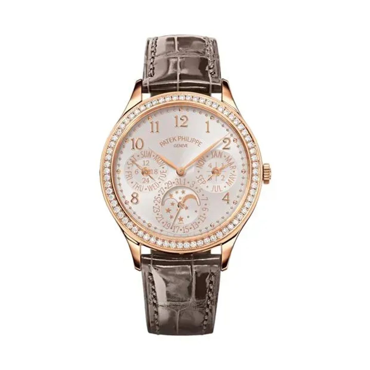 Patek Philippe Perpetual Calendar 7140R-001 (2024) - Silver dial 35 mm Rose Gold case (1/6)