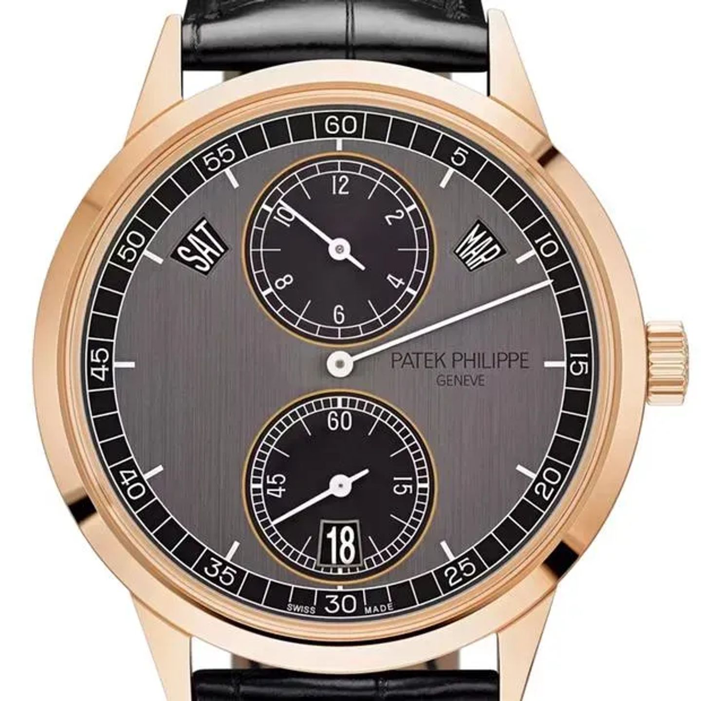 Patek Philippe Annual Calendar 5235/50R-001 (2023) - Black dial 41 mm Rose Gold case (4/6)