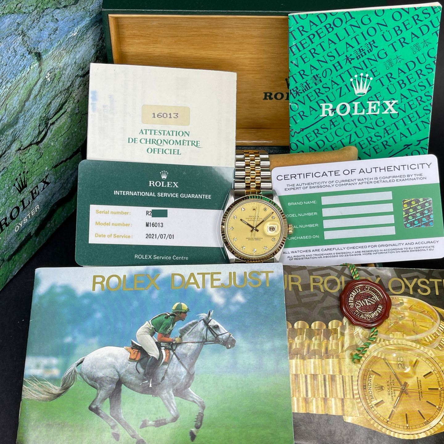 Rolex Datejust 36 16013 (1988) - 36mm Goud/Staal (2/8)