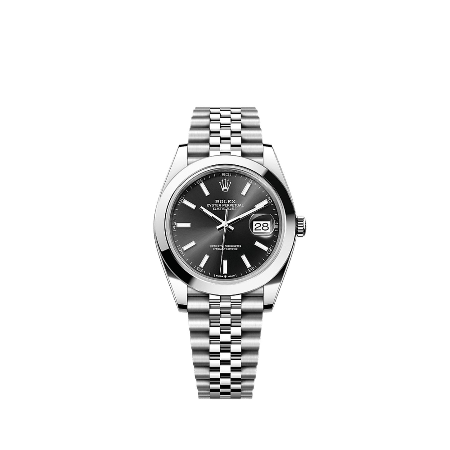 Rolex Datejust 41 126300 (2025) - Black dial 41 mm Steel case (1/1)