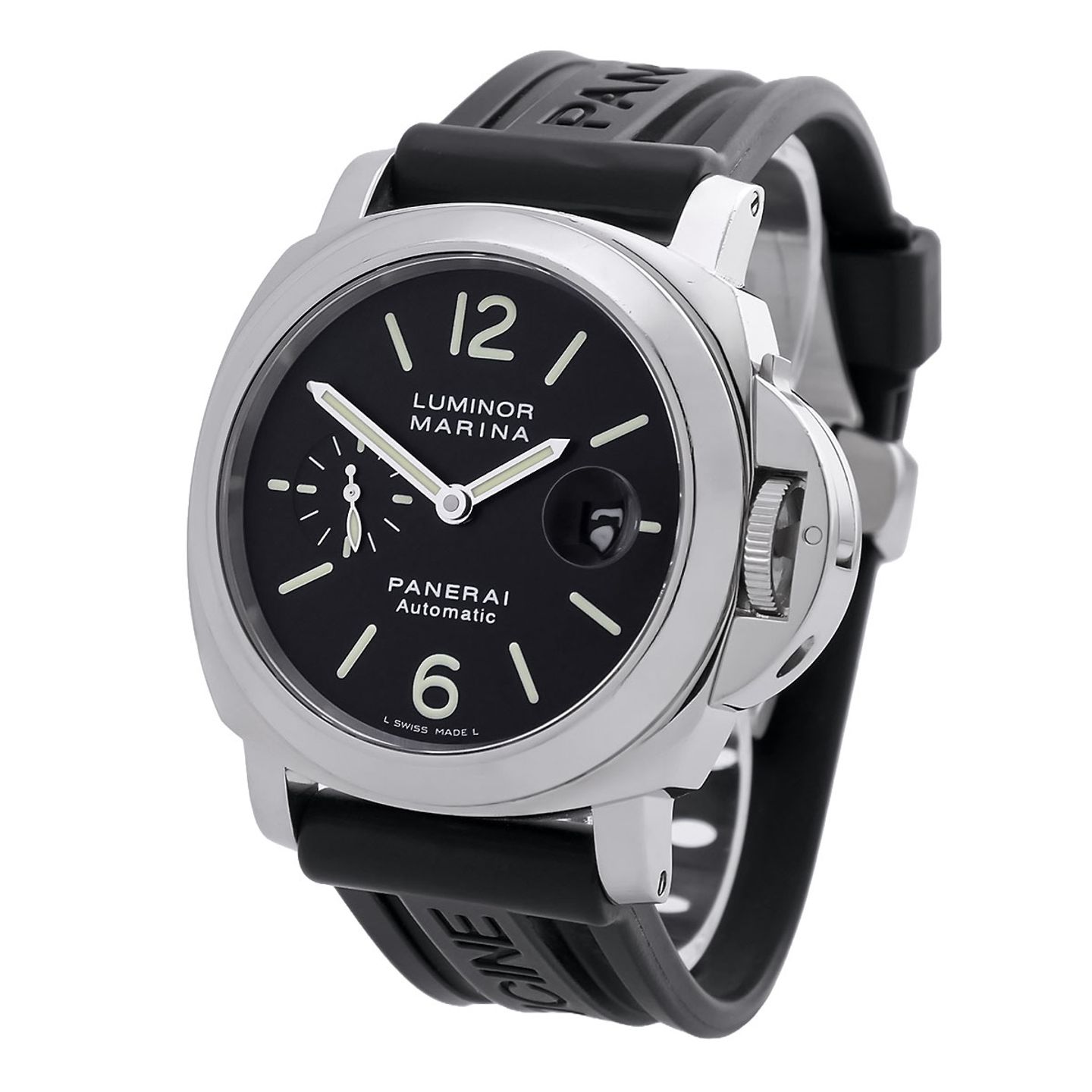 Panerai Luminor Marina Automatic PAM00104 (2007) - Black dial 44 mm Steel case (2/8)
