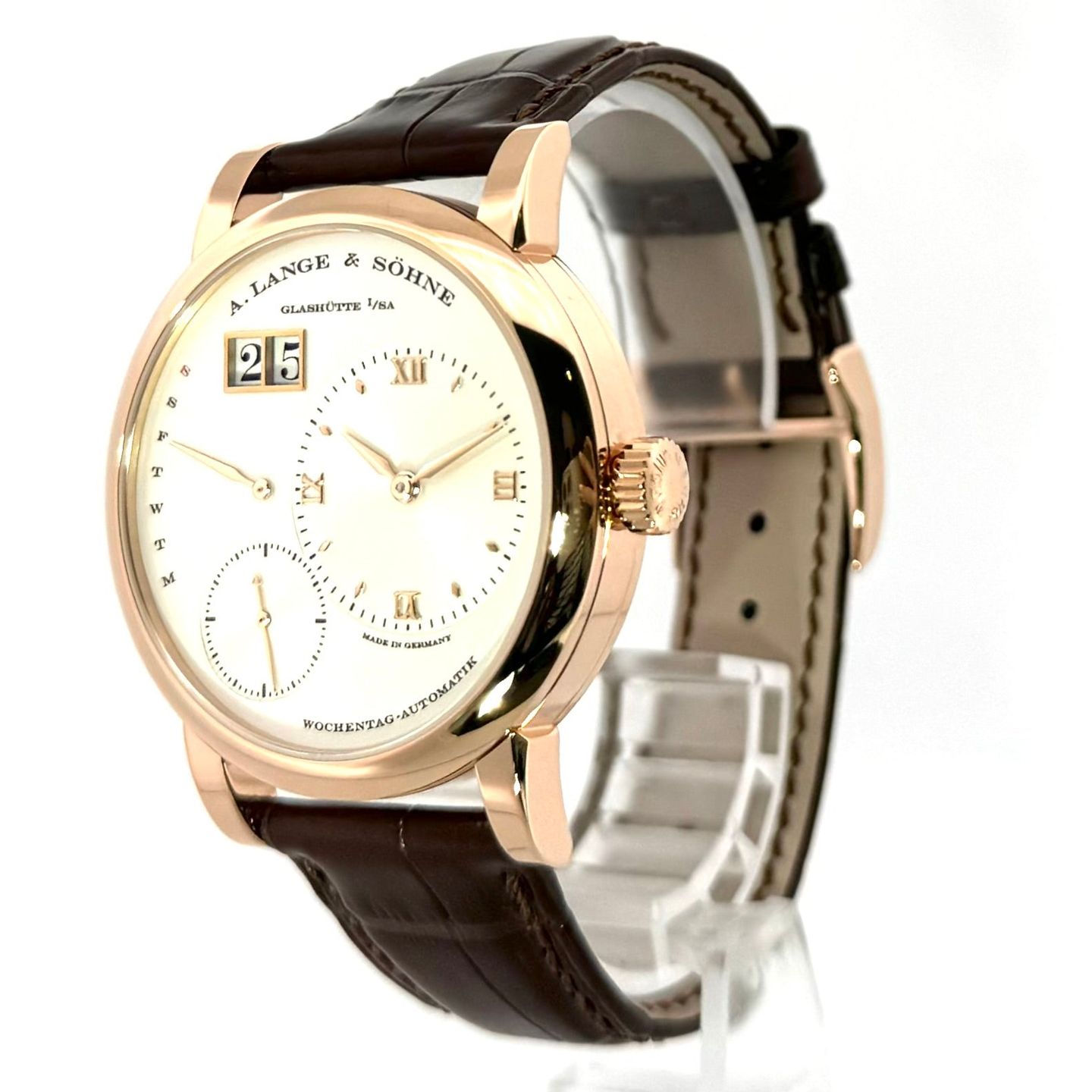 A. Lange & Söhne Lange 1 320.032 (2013) - Silver dial 40 mm Rose Gold case (3/8)