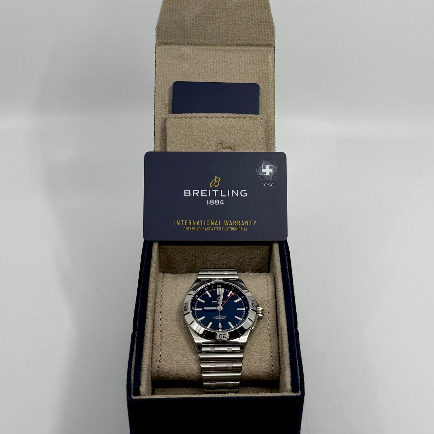 Breitling Chronomat GMT A32398101B1A1 (2026) - Black dial 40 mm Steel case (3/8)