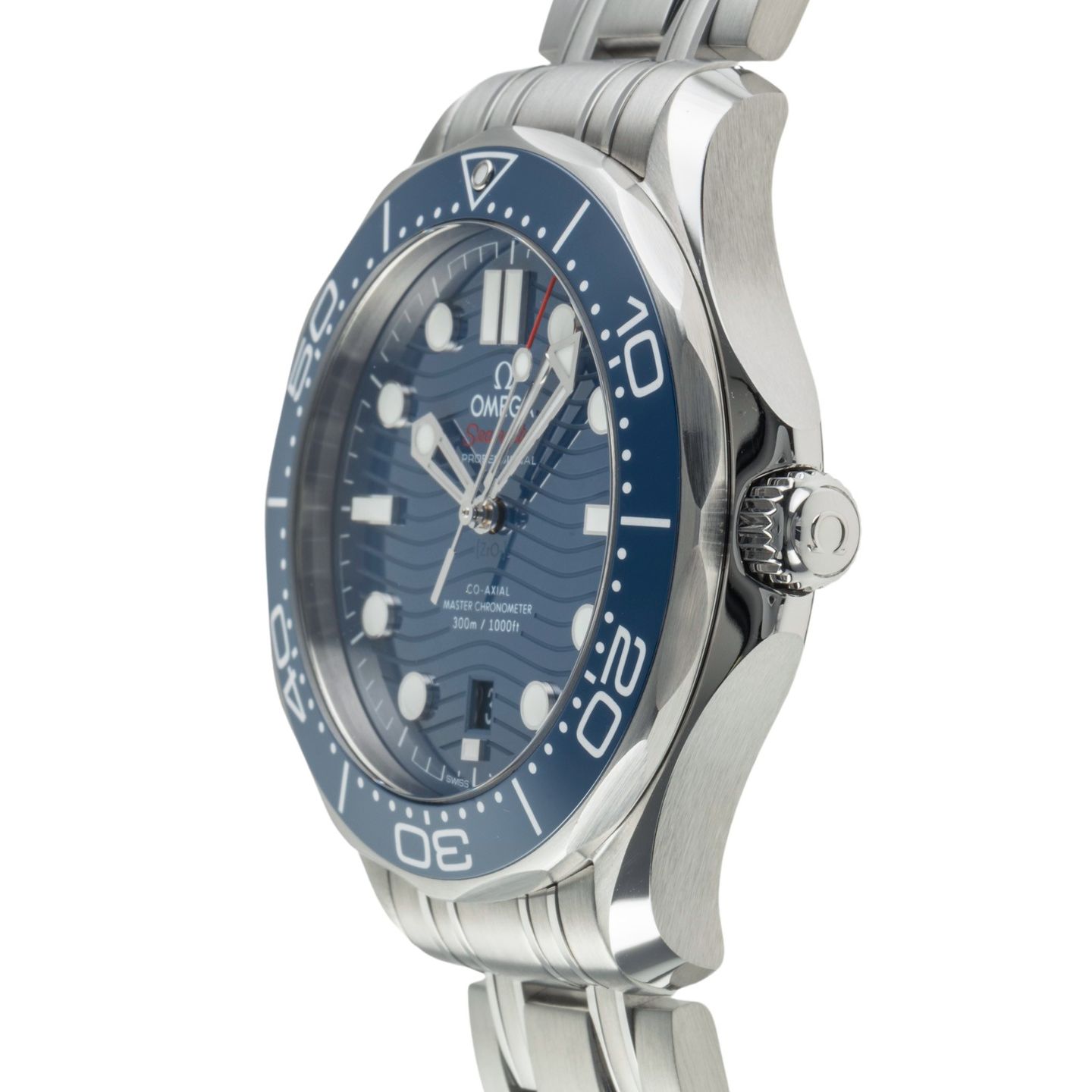 Omega Seamaster Diver 300 M 210.30.42.20.03.001 (Unknown (random serial)) - Blue dial 42 mm Steel case (6/8)