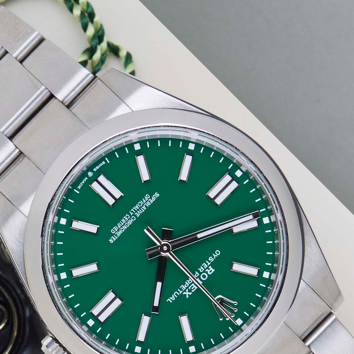 Rolex Oyster Perpetual 41 124300 (2023) - 41 mm Steel case (4/8)