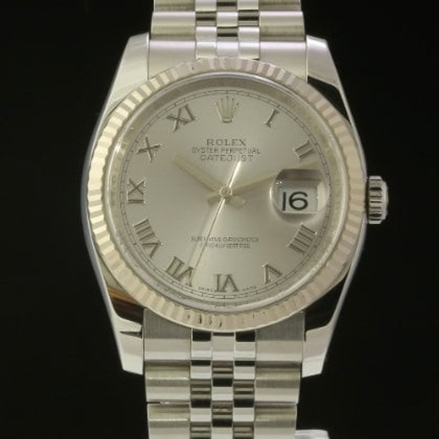 Rolex Datejust 36 116234 (2012) - White dial 36 mm Steel case (2/9)