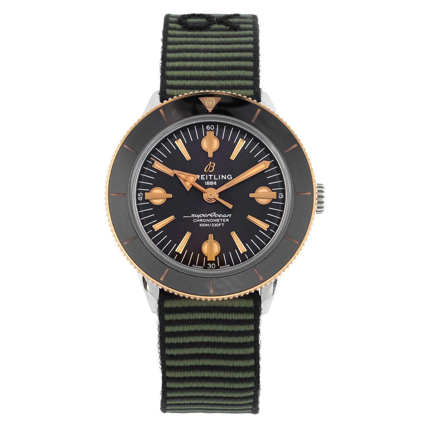 Breitling Superocean Heritage U10370 (2021) - 42mm Goud/Staal (1/7)