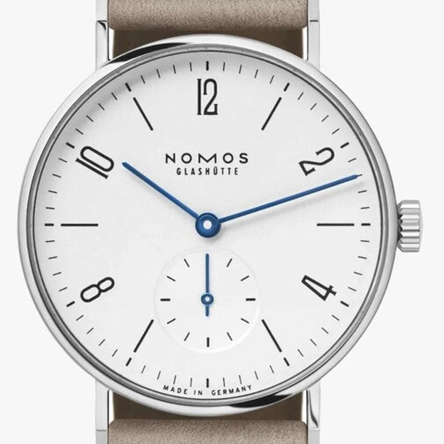 NOMOS Tangente 33 122 (2025) - White dial 33 mm Steel case (1/1)