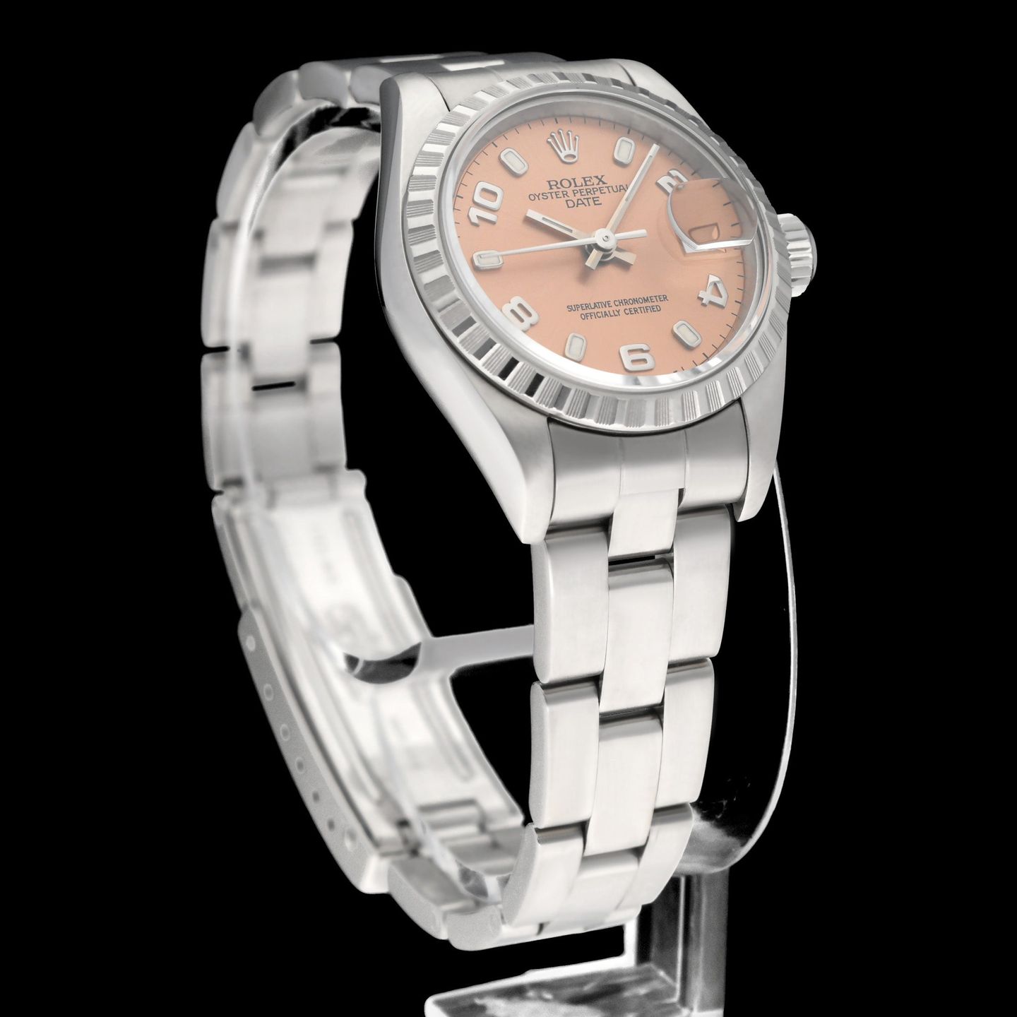 Rolex Oyster Perpetual Lady Date 69240 (1998) - 26mm Staal (6/8)