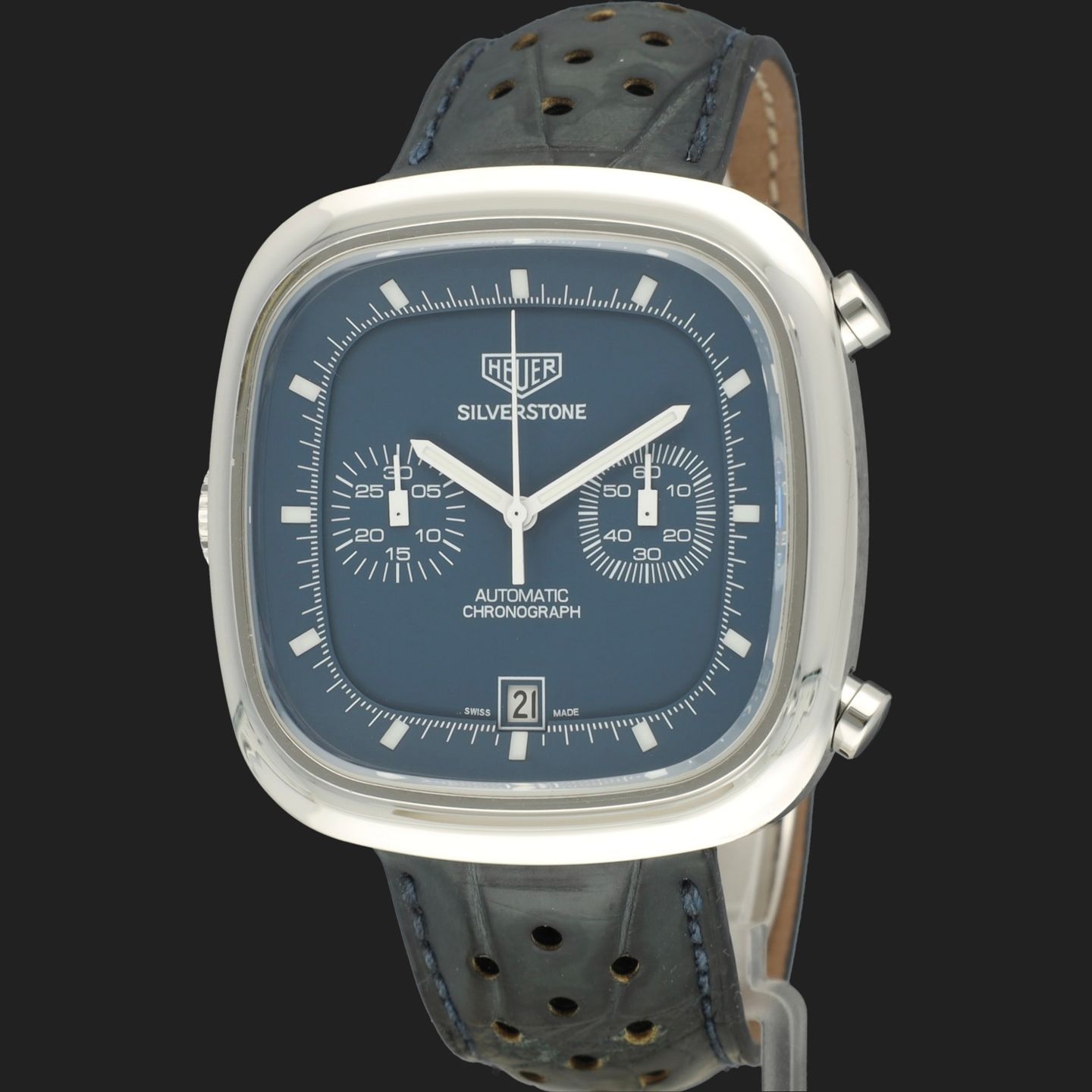 TAG Heuer Silverstone CAM2110.FC6258 (2010) - 42mm Staal (1/8)