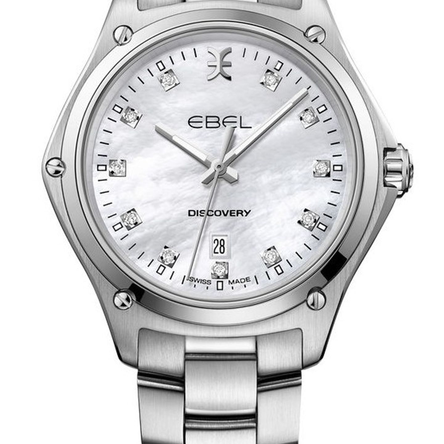 Ebel Discovery 1216394 (2022) - Pearl dial 33 mm Steel case (1/1)