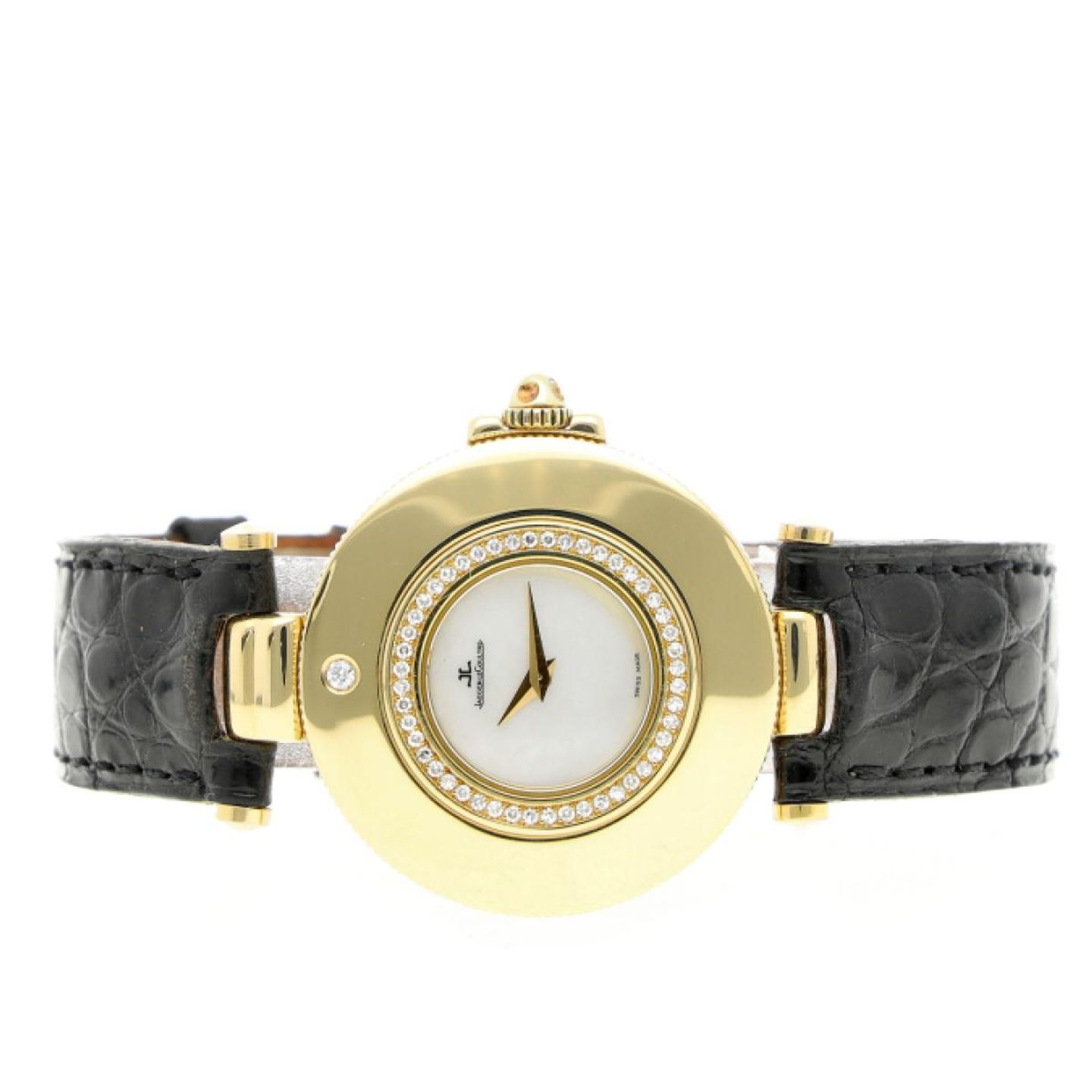 Jaeger-LeCoultre Rendez-Vous 421.1.09 (1995) - Pearl dial 31 mm Yellow Gold case (6/7)