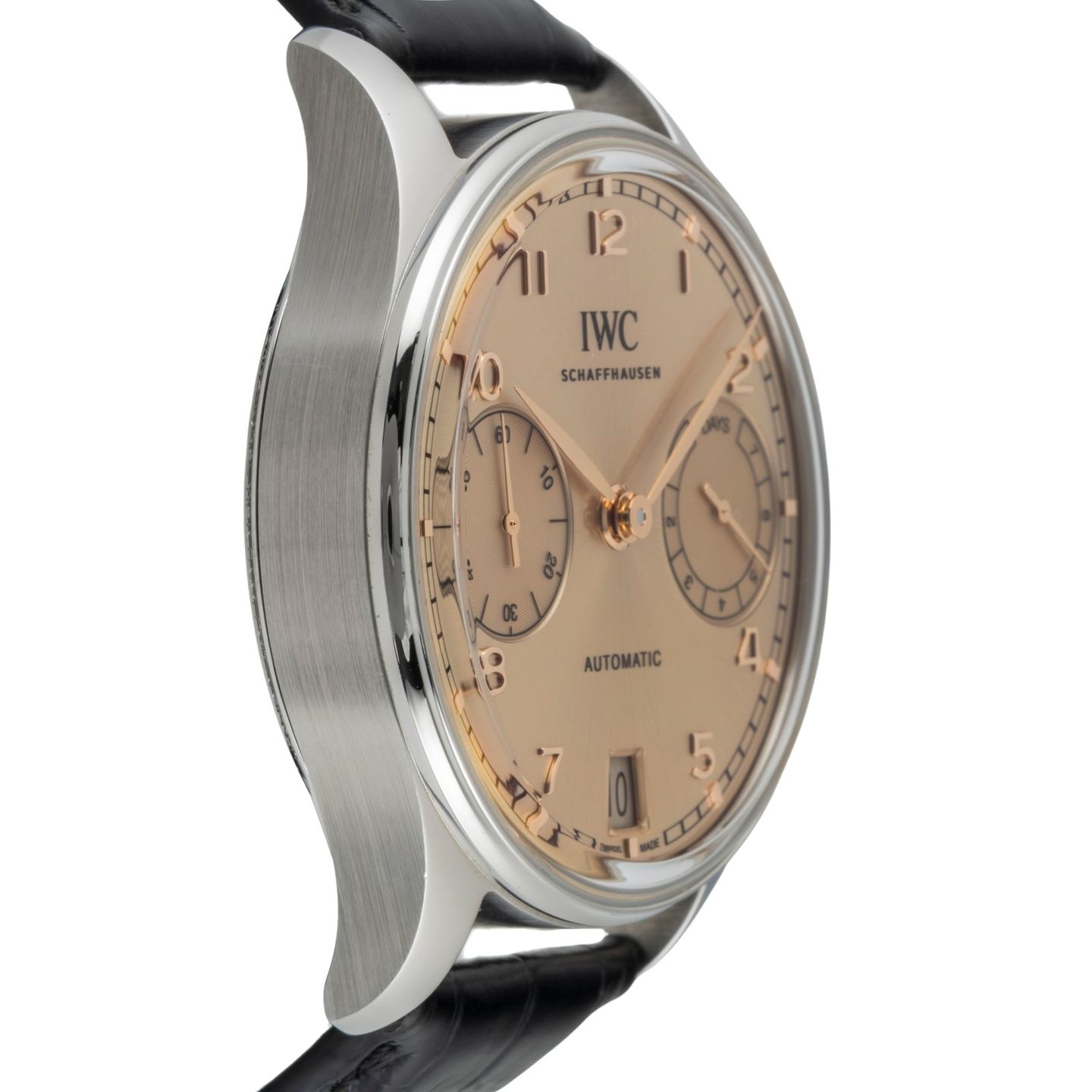 IWC Portuguese Automatic IW501705 (2024) - Grey dial 42 mm Steel case (7/8)