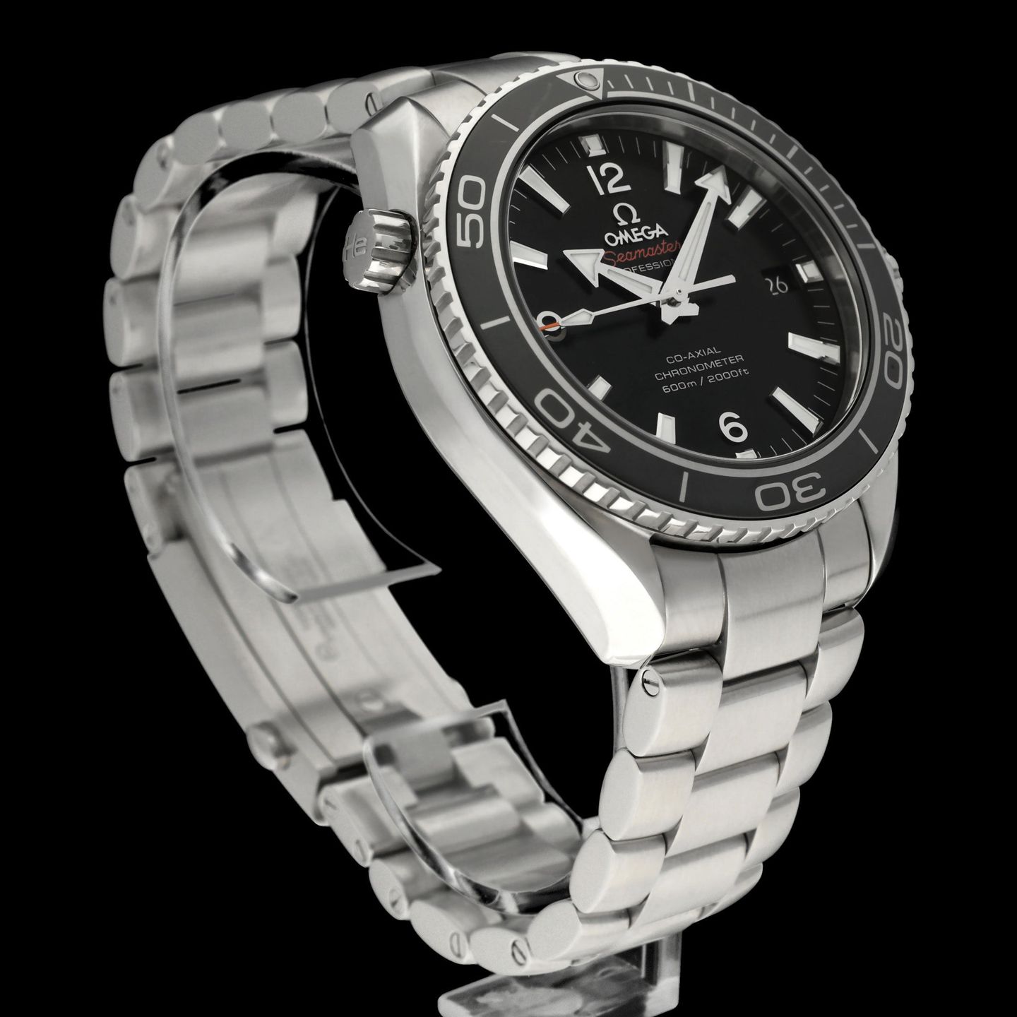 Omega Seamaster Planet Ocean 232.30.42.21.01.001 (2012) - Black dial 42 mm Steel case (6/8)