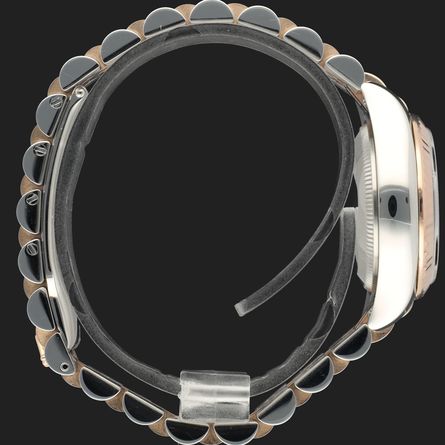 Rolex Lady-Datejust 179171 (2016) - Pearl dial 26 mm Gold/Steel case (5/8)