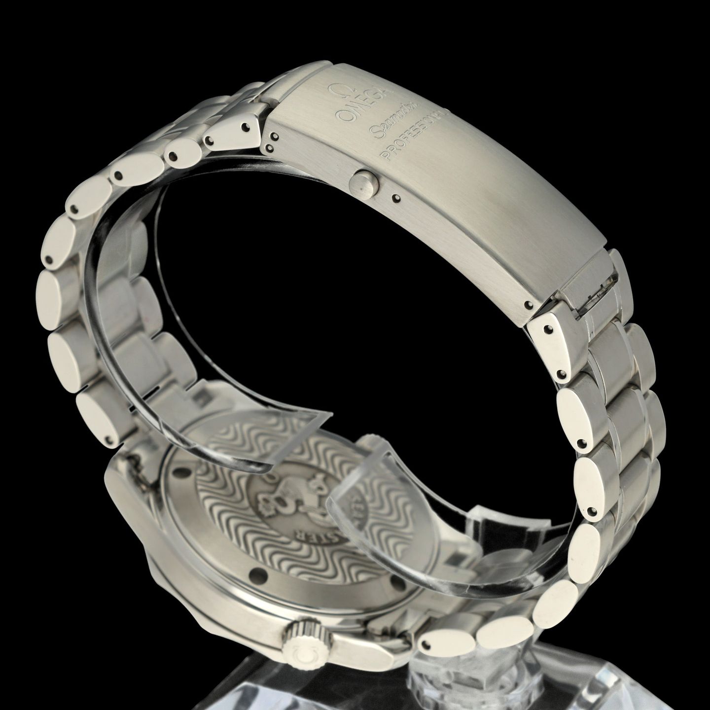 Omega Seamaster Diver 300 M 2263.80.00 (1999) - Blue dial 36 mm Steel case (8/8)