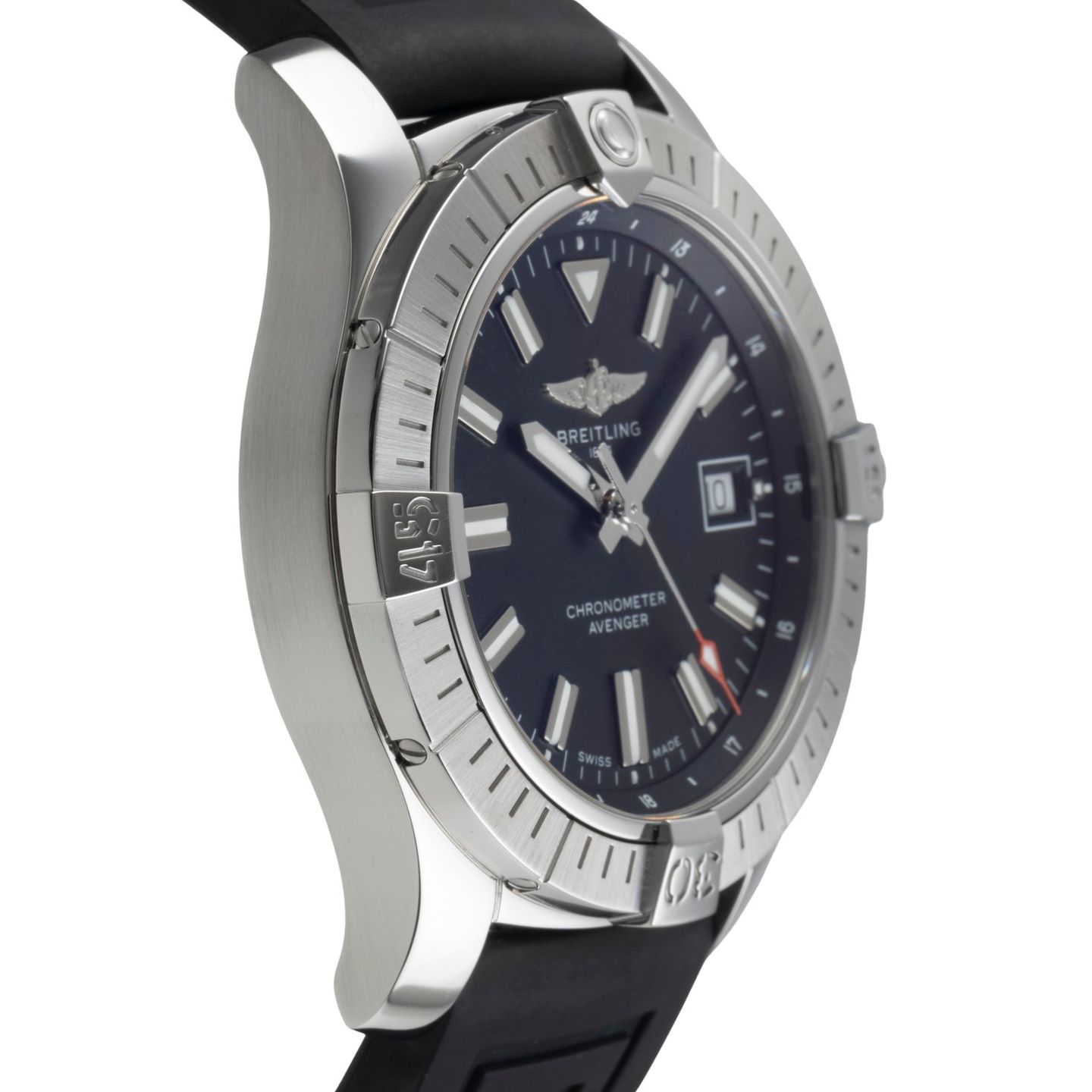 Breitling Avenger A17318101B1X1 (Unknown (random serial)) - Black dial 43 mm Steel case (7/8)