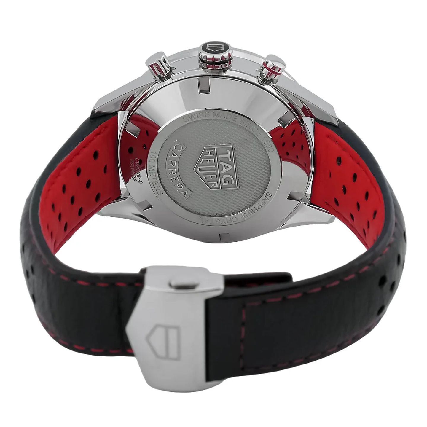 TAG Heuer Carrera Calibre 16 CV201AP.FC6429 (2019) - Black dial 41 mm Steel case (8/8)