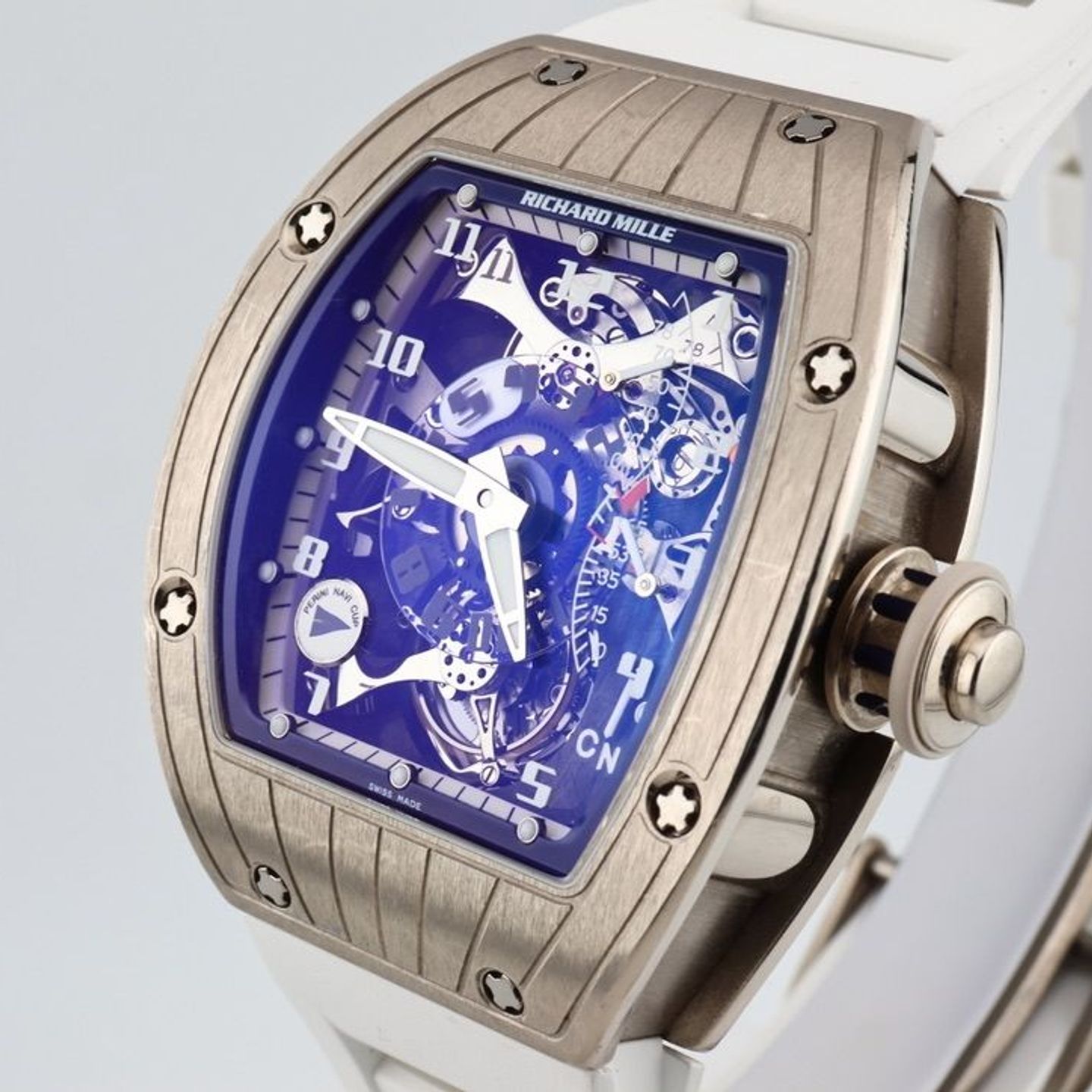 Richard Mille Unknown RM015 (2013) - Transparant wijzerplaat 40mm Witgoud (3/8)