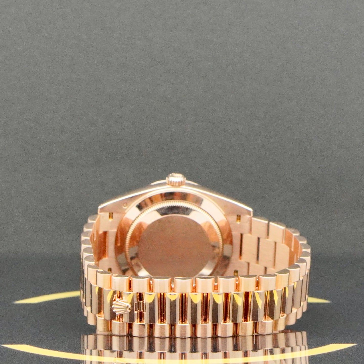 Rolex Day-Date 40 228235 (2016) - Brown dial 40 mm Rose Gold case (7/7)