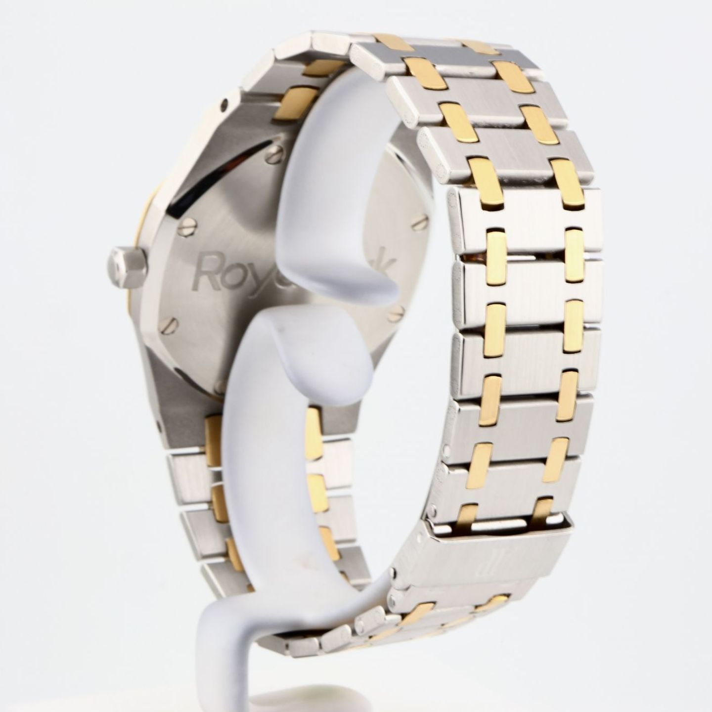 Audemars Piguet Royal Oak Jumbo 5402SA (Onbekend (willekeurig serienummer)) - Grijs wijzerplaat 39mm Goud/Staal (10/16)