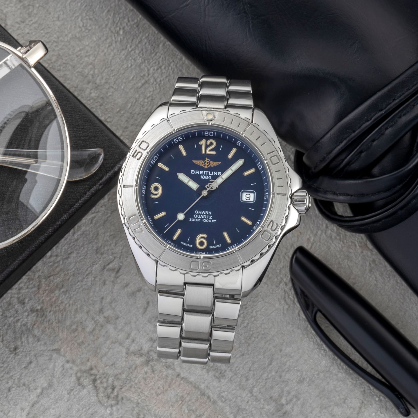 Breitling Vintage A58605 (1995) - Steel case (1/8)