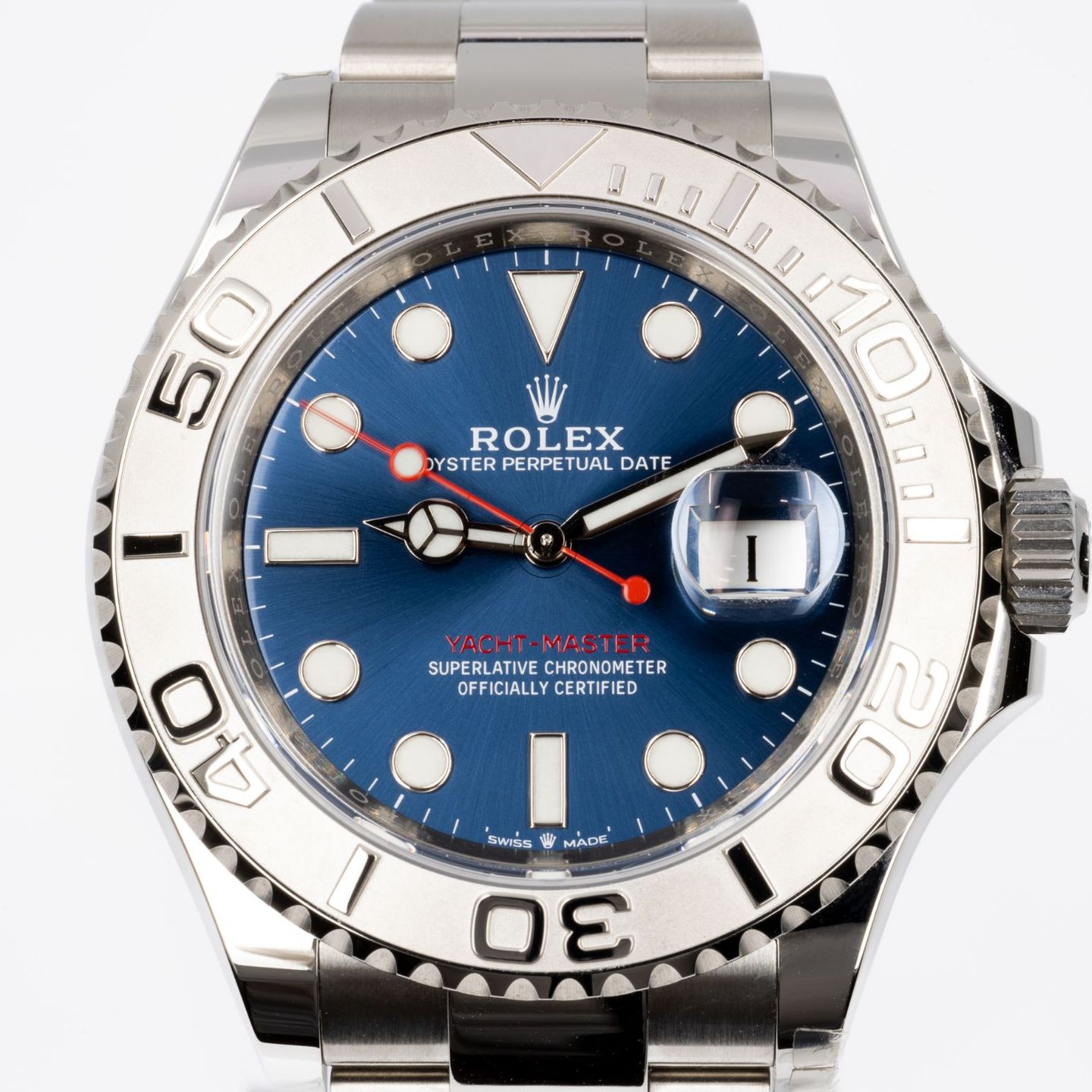 Rolex Yacht-Master 40 126622 (2022) - Blauw wijzerplaat 40mm Staal (8/8)