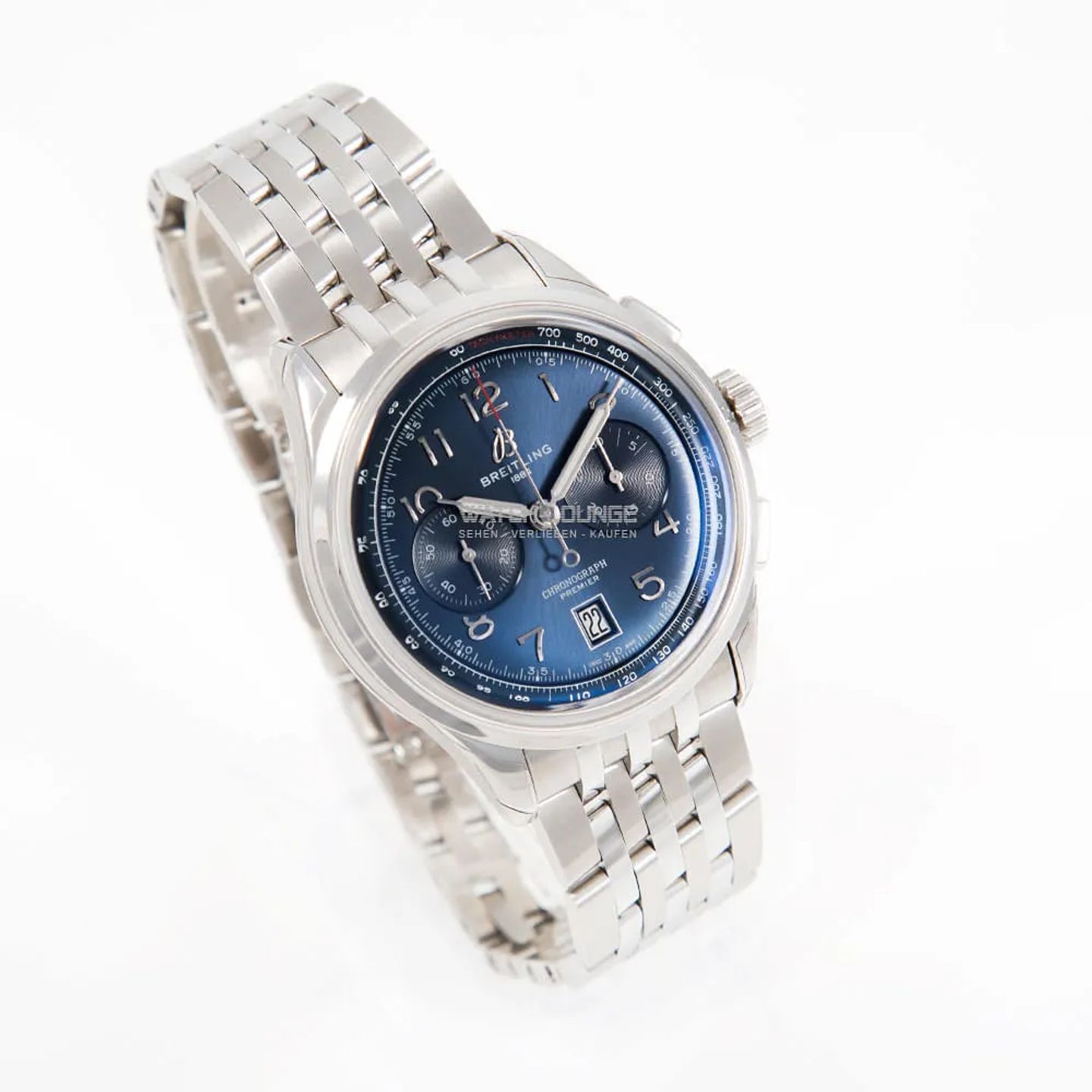 Breitling Premier AB0145171C1A1 (2025) - Blue dial 42 mm Steel case (4/8)