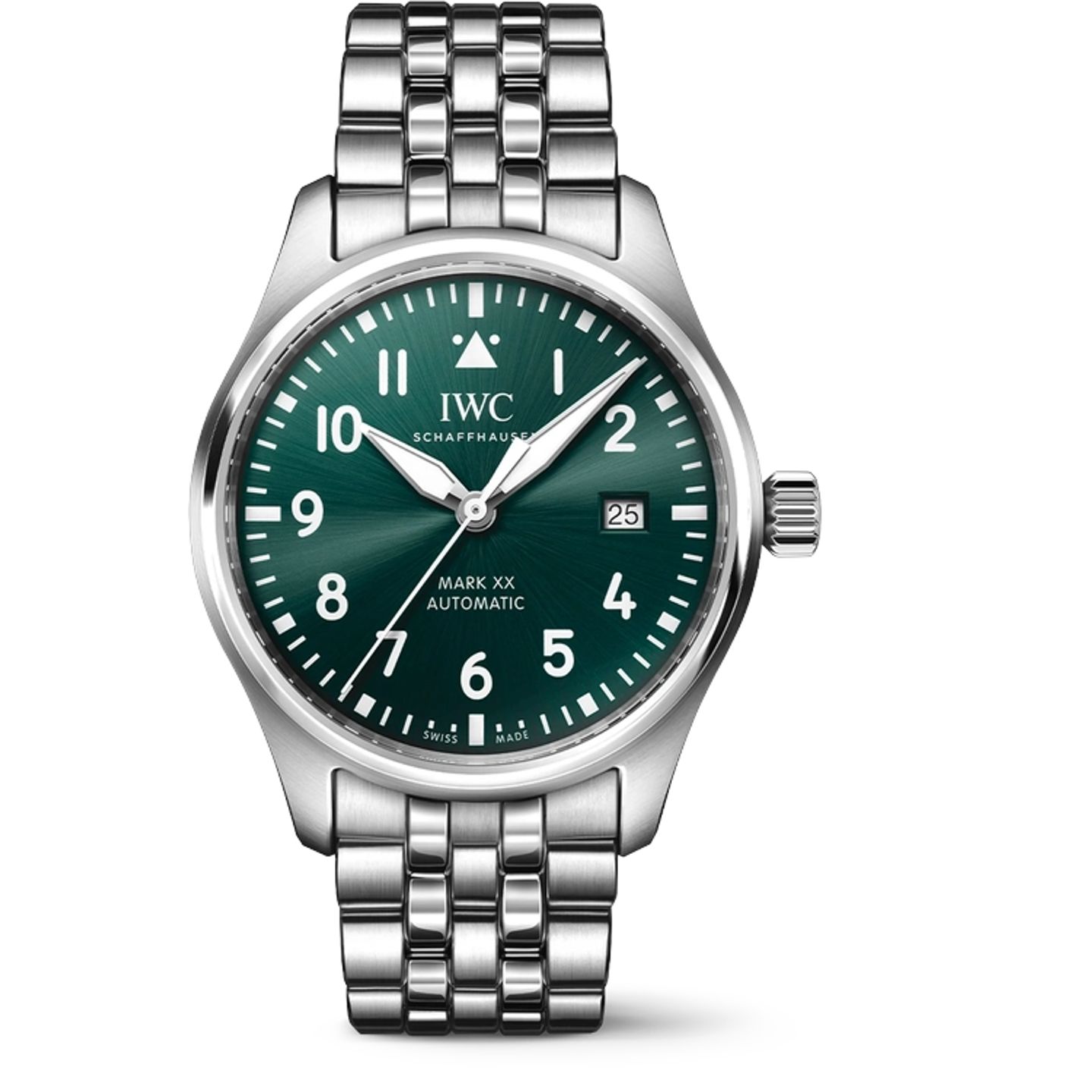 IWC Pilot Mark IW328206 (2025) - Groen wijzerplaat 40mm Staal (1/1)