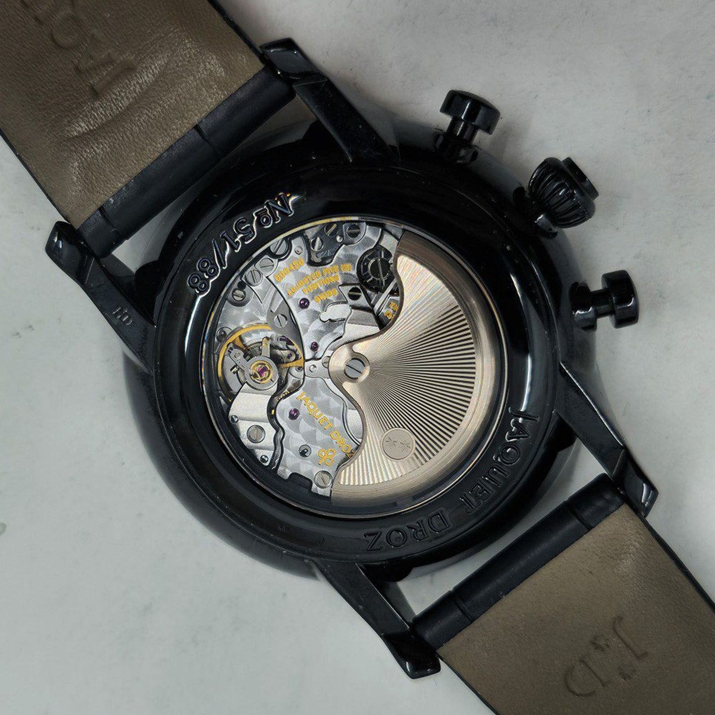 Jaquet-Droz Astrale J024038201 (2025) - Black dial 43 mm Steel case (8/8)