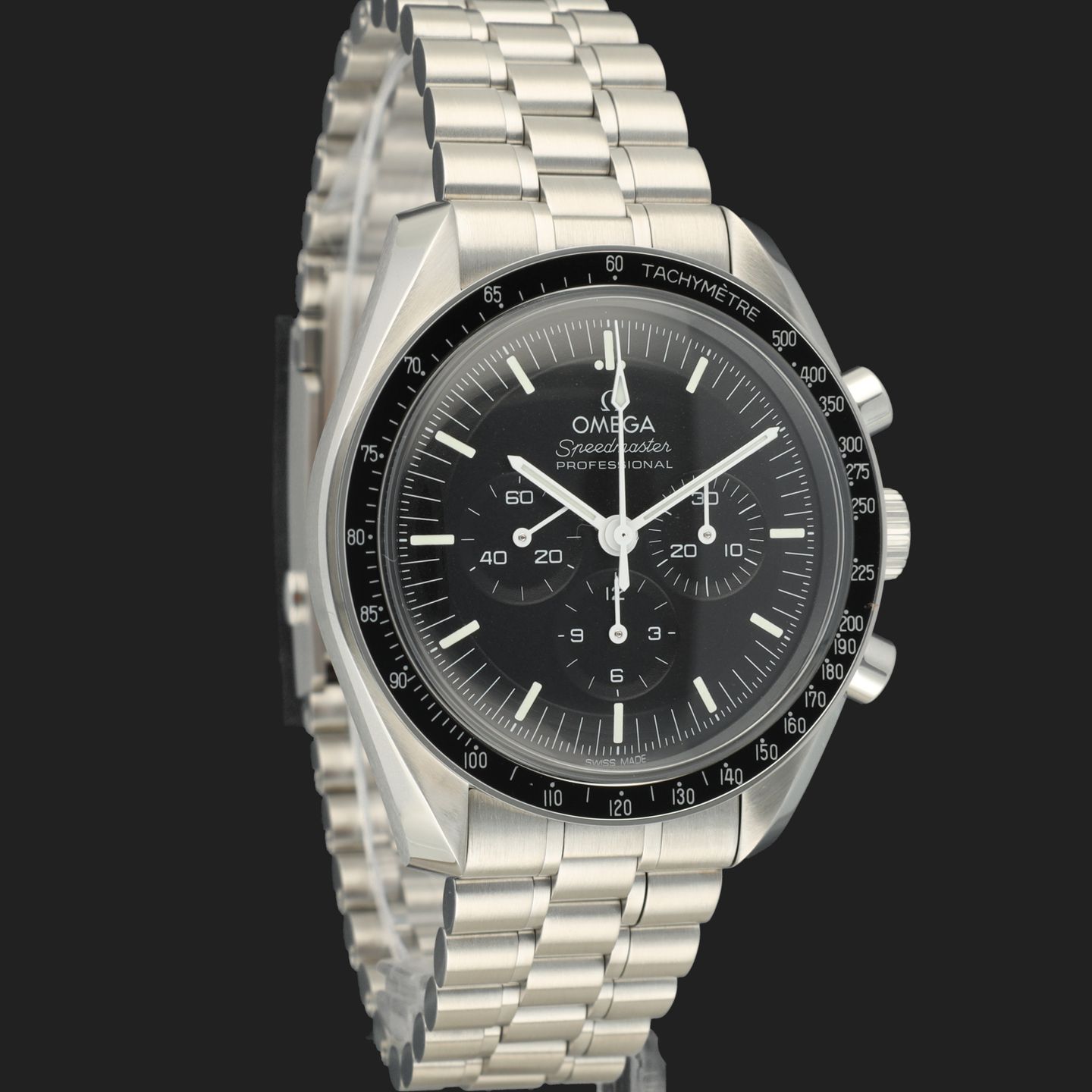 Omega Speedmaster Professional Moonwatch 310.30.42.50.01.001 (2024) - Zwart wijzerplaat 42mm Staal (4/8)