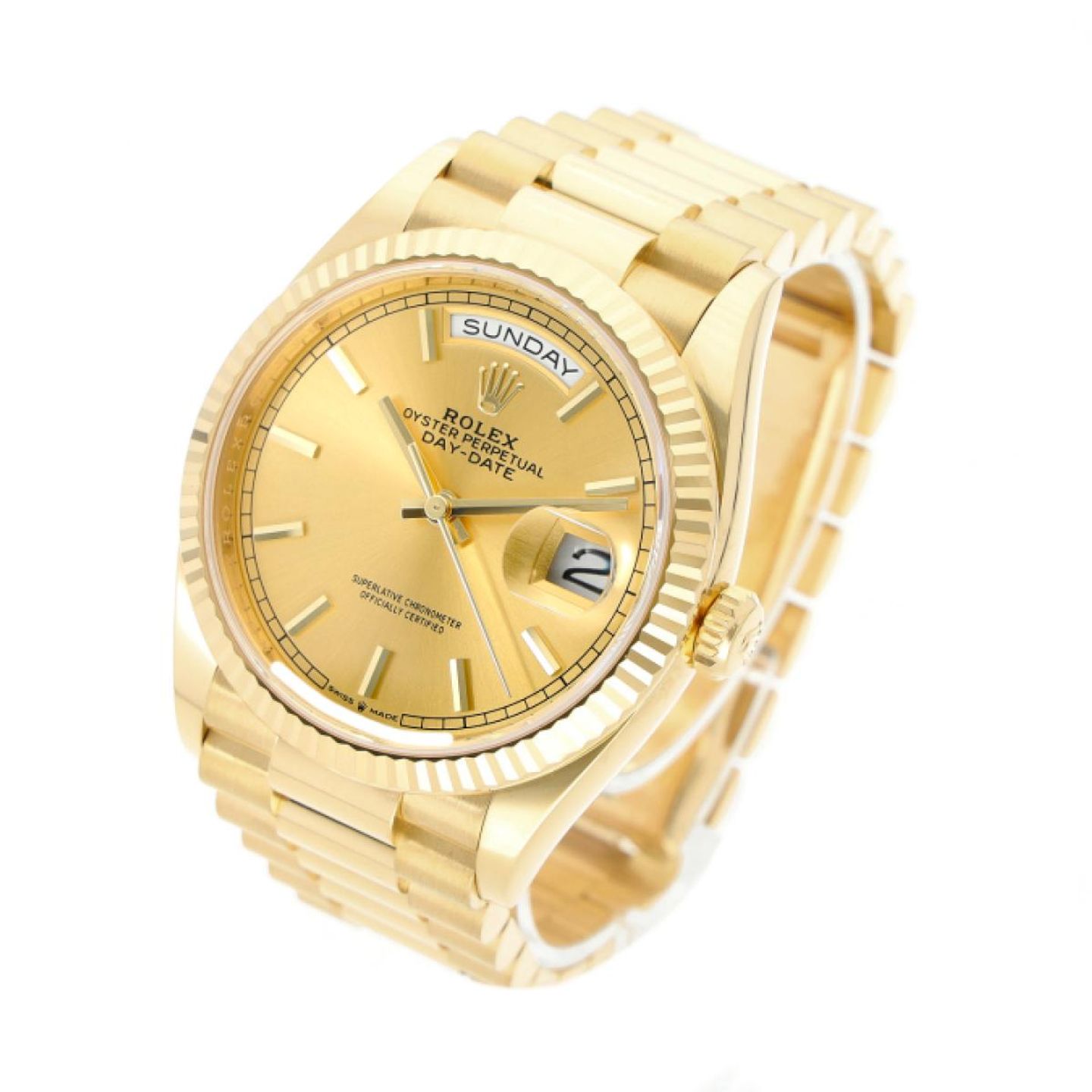 Rolex Day-Date 36 128238 (2023) - 36 mm Yellow Gold case (2/5)
