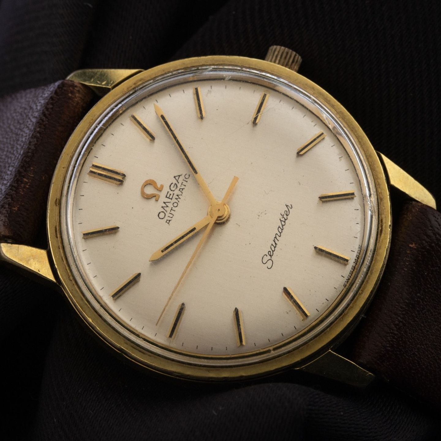 Omega Seamaster 165.002 (1966) - Silver dial 34 mm Steel case (3/8)