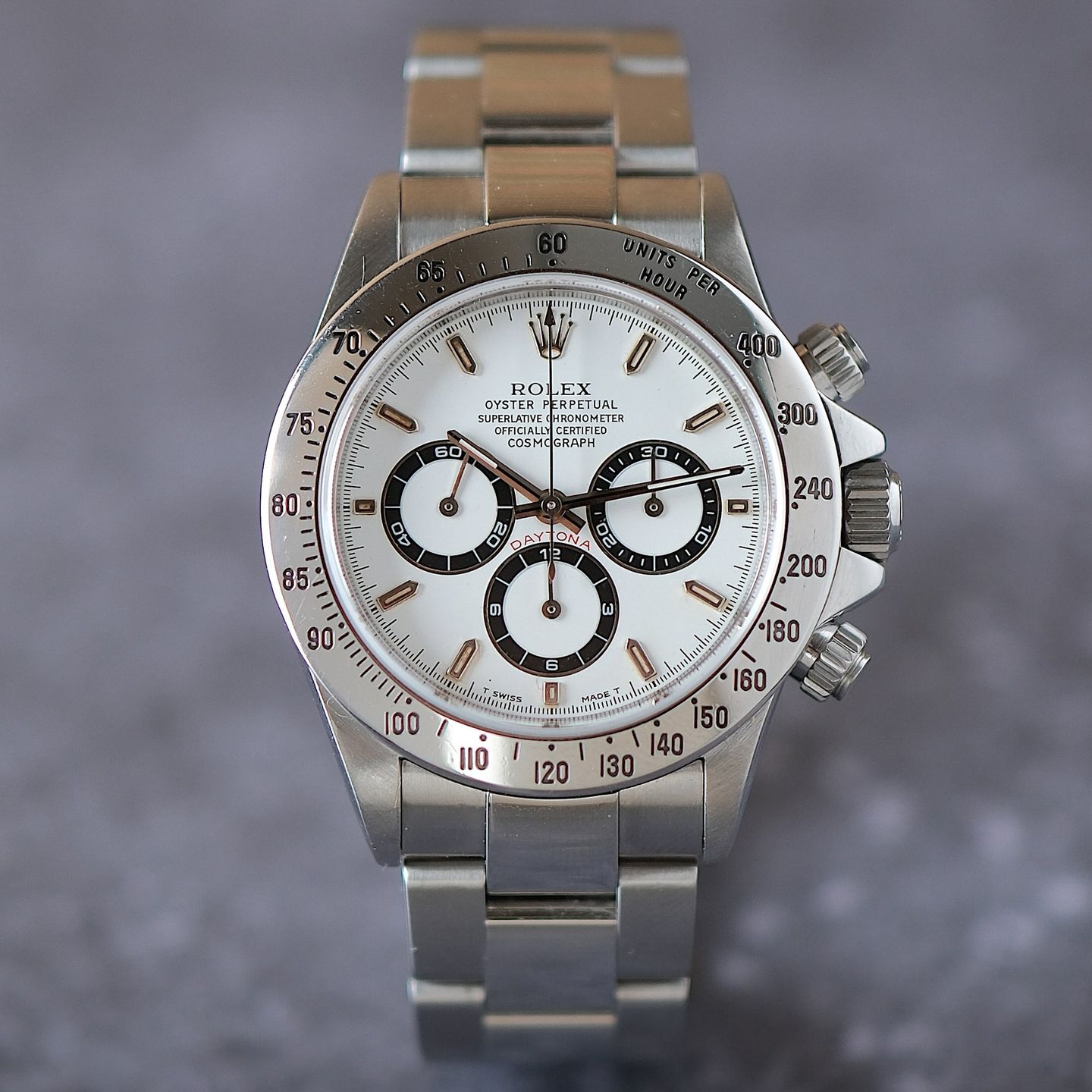 Rolex Daytona 16520 (1999) - White dial 40 mm Steel case (1/8)
