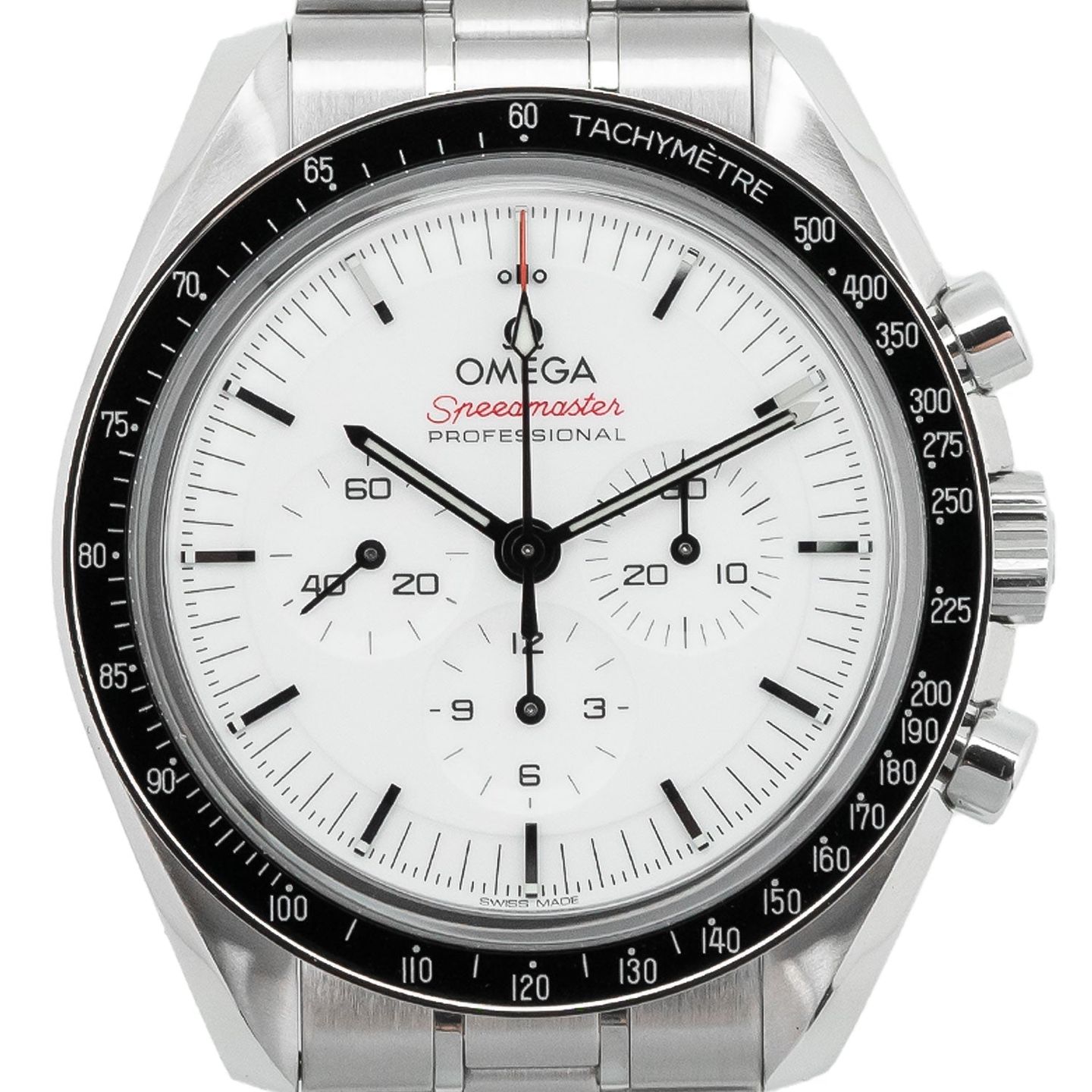 Omega Speedmaster Professional Moonwatch 310.30.42.50.04.001 (2024) - White dial 42 mm Steel case (2/5)