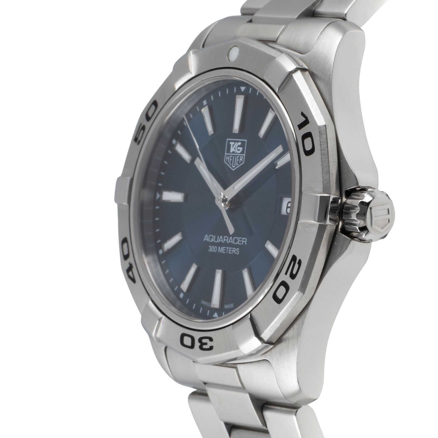 TAG Heuer Aquaracer 300M WAP1112 (2016) - 39 mm Steel case (6/8)