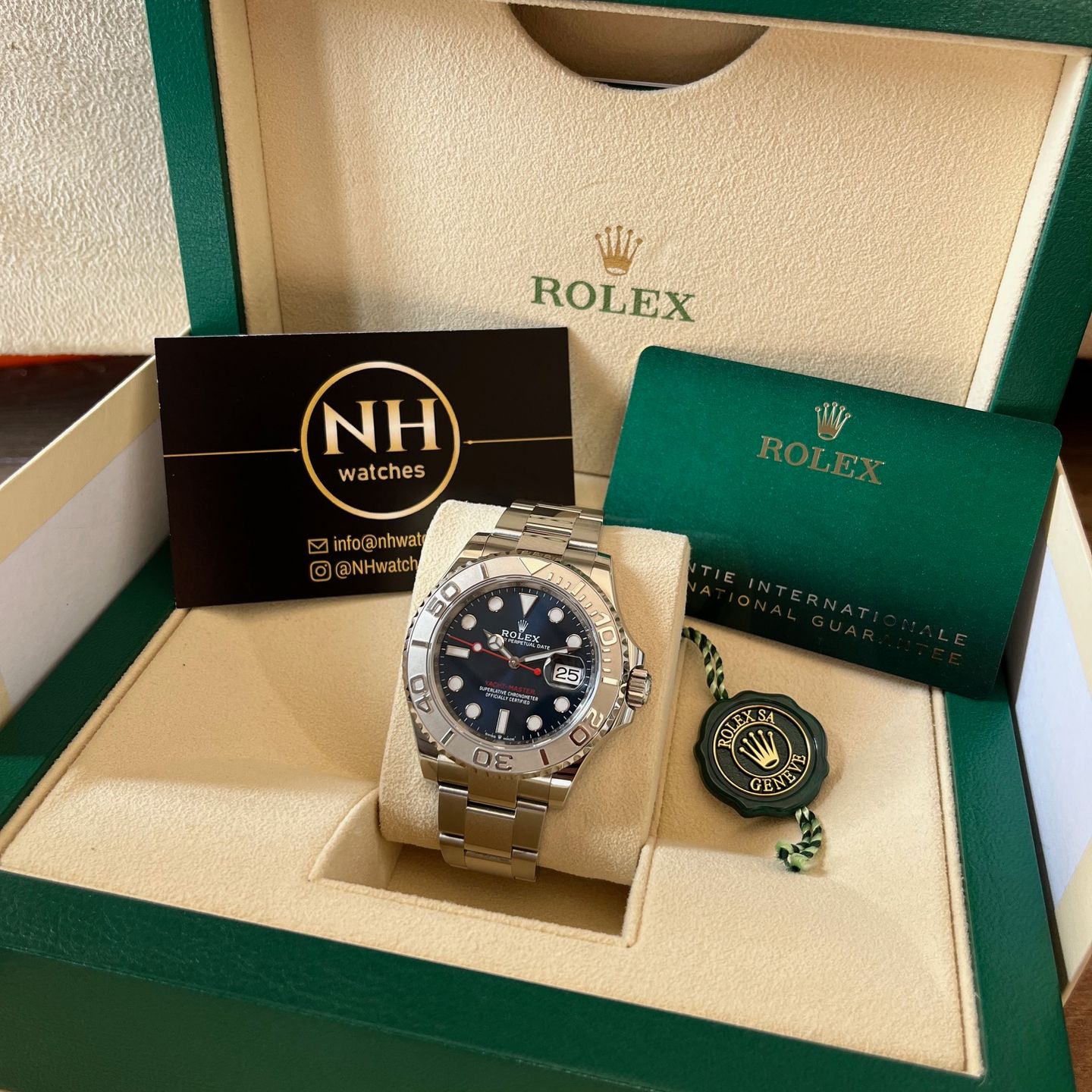 Rolex Yacht-Master 40 126622 (2021) - Blauw wijzerplaat 40mm Staal (8/8)
