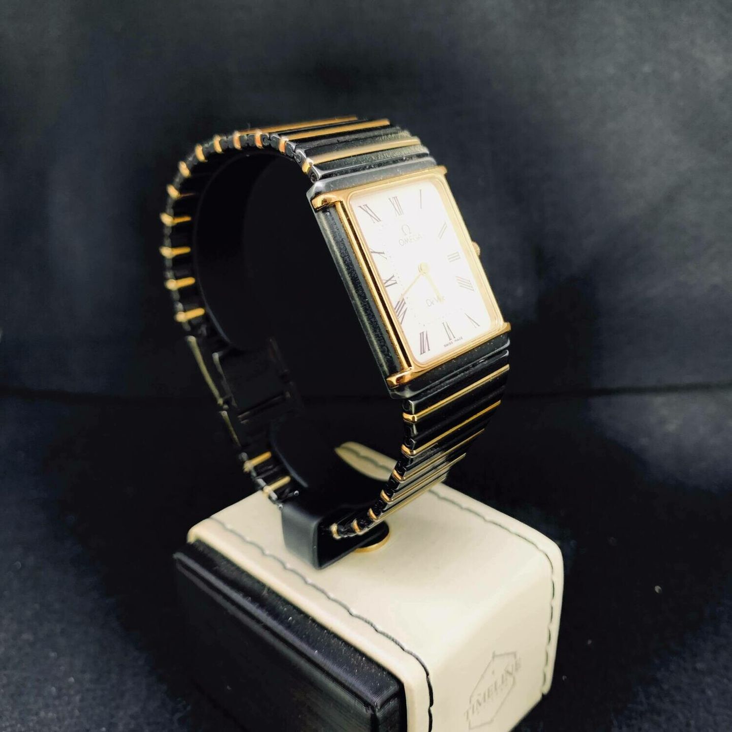 Omega De Ville Unknown (1989) - White dial 24 mm Gold/Steel case (6/6)