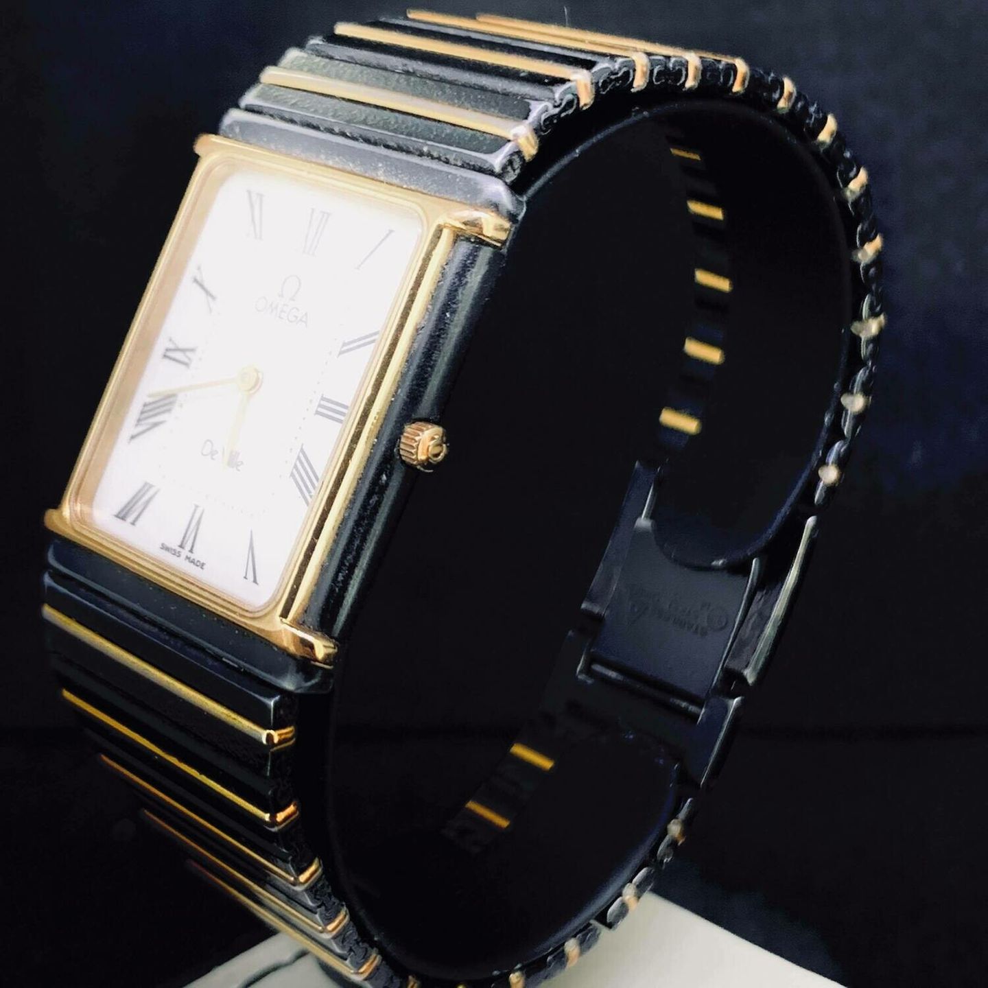 Omega De Ville Unknown (1989) - White dial 24 mm Gold/Steel case (3/6)