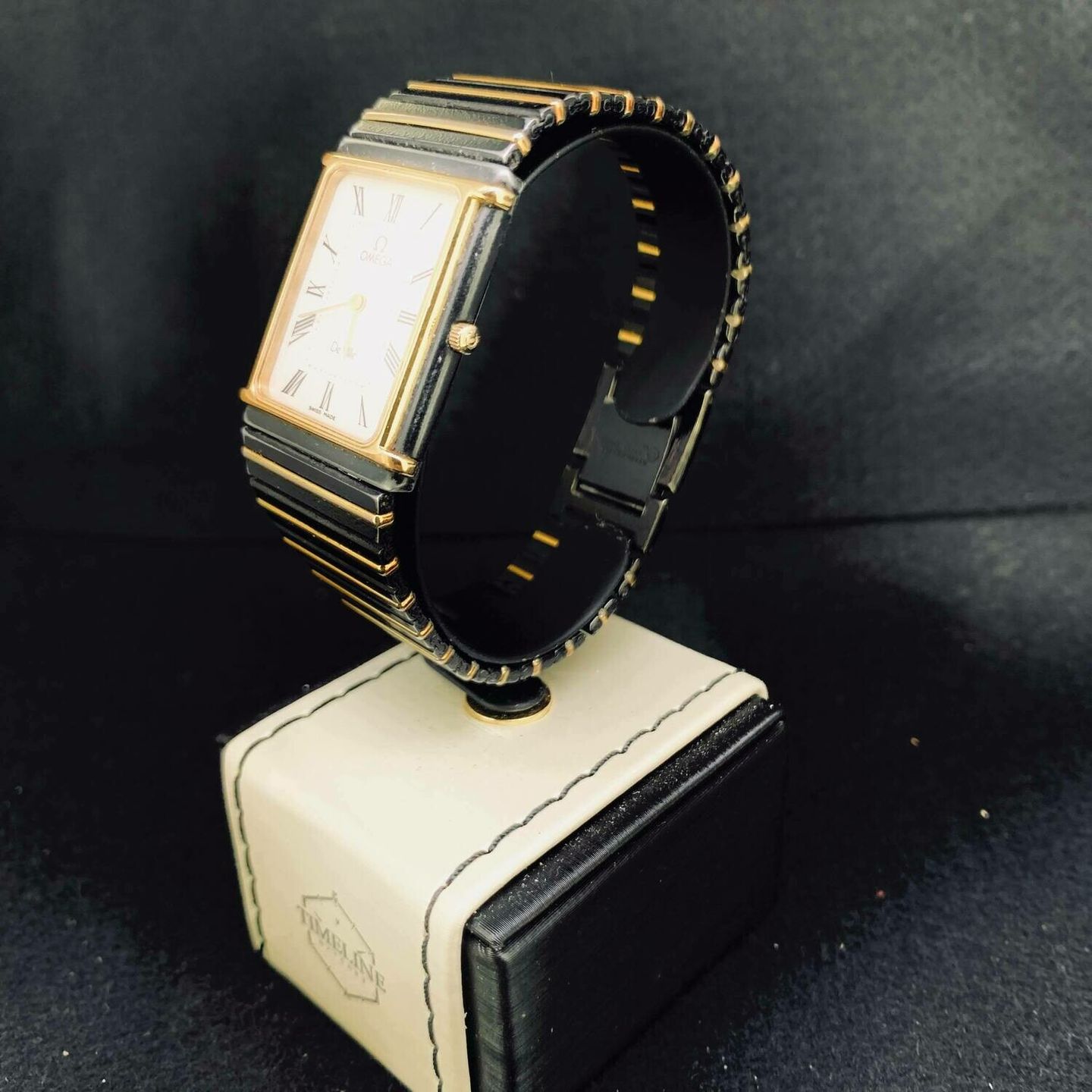 Omega De Ville Unknown (1989) - White dial 24 mm Gold/Steel case (4/6)