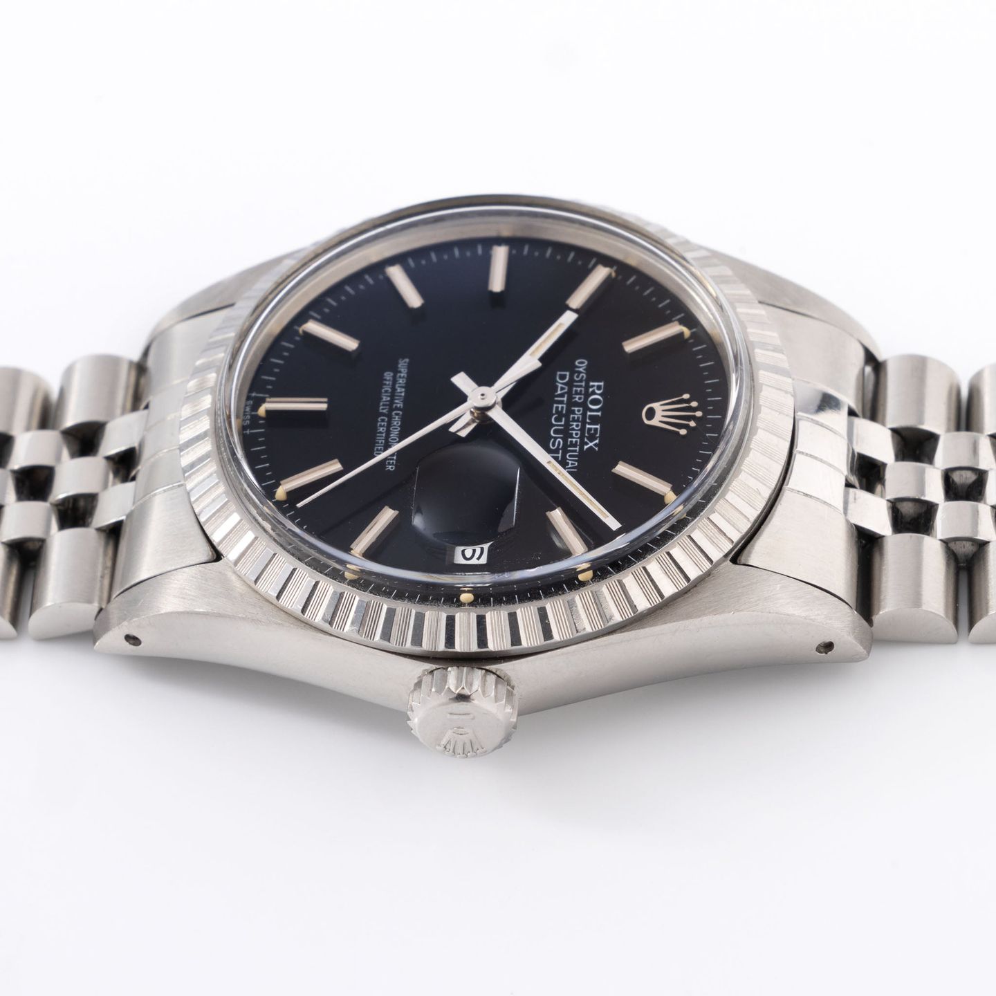 Rolex Datejust 36 16030 (1984) - Zwart wijzerplaat 36mm Staal (5/7)