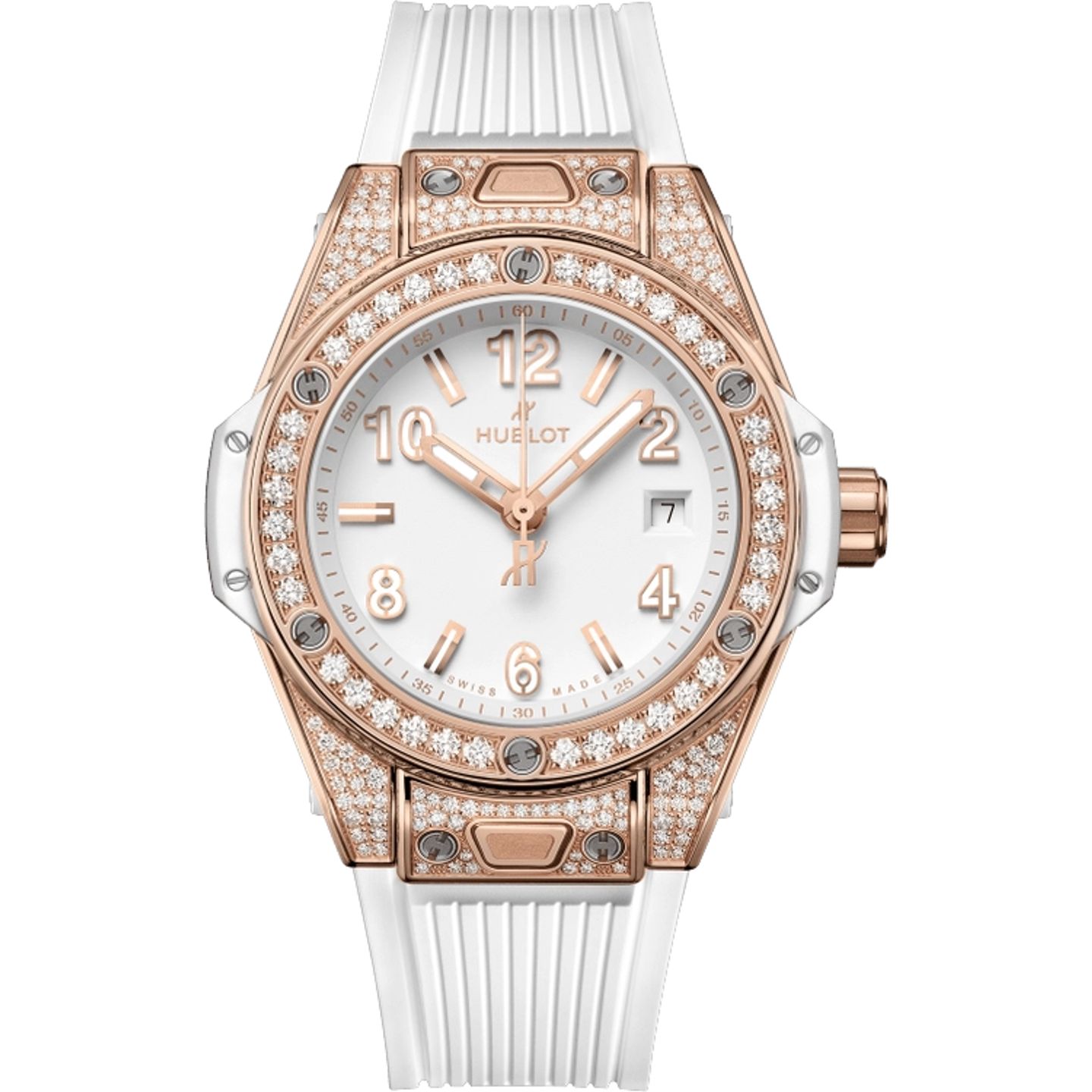 Hublot Big Bang 485.OE.2080.RW.1604 (2026) - Wit wijzerplaat 33mm Roségoud (1/1)
