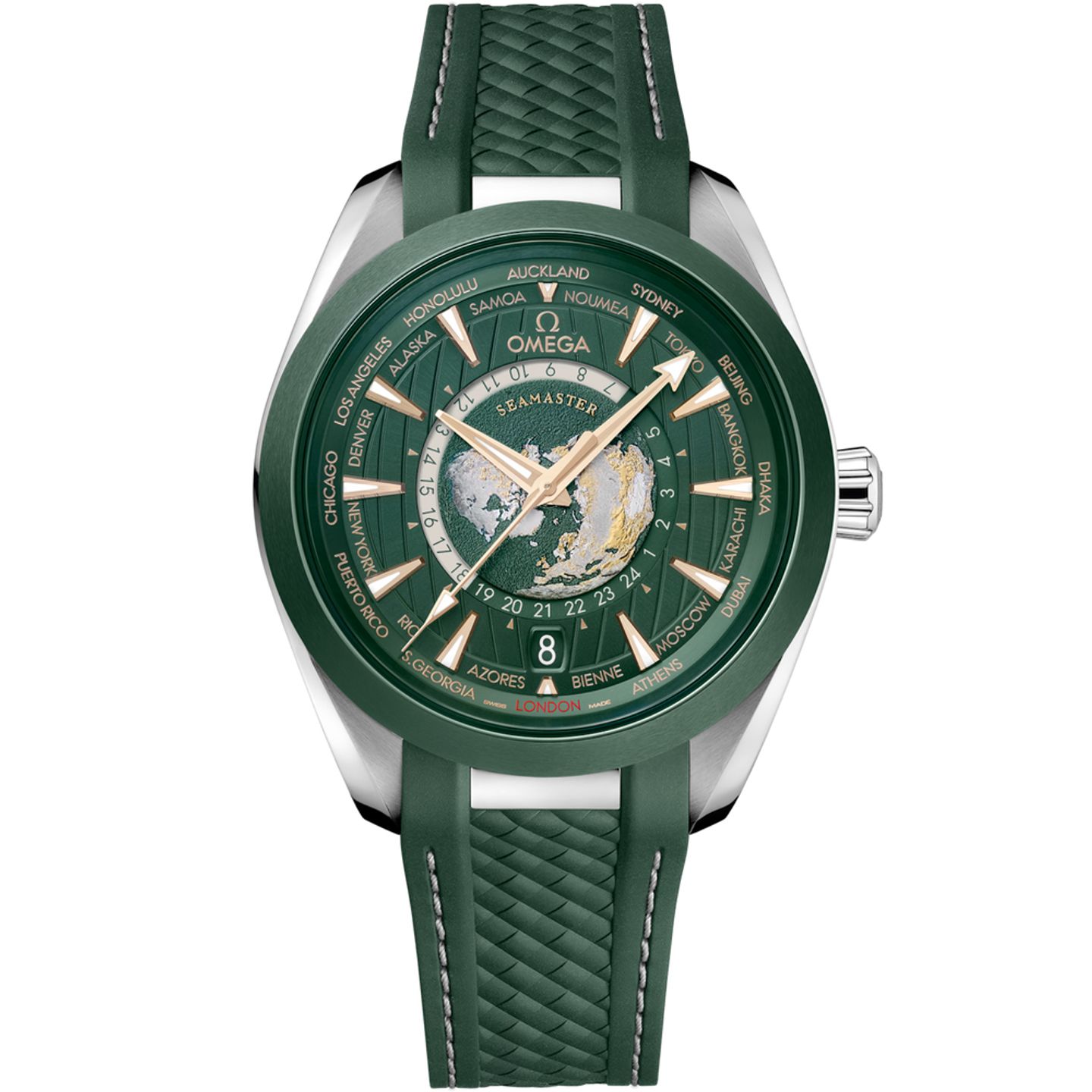 Omega Seamaster Aqua Terra 220.32.43.22.10.001 (2025) - Groen wijzerplaat 43mm Staal (1/1)