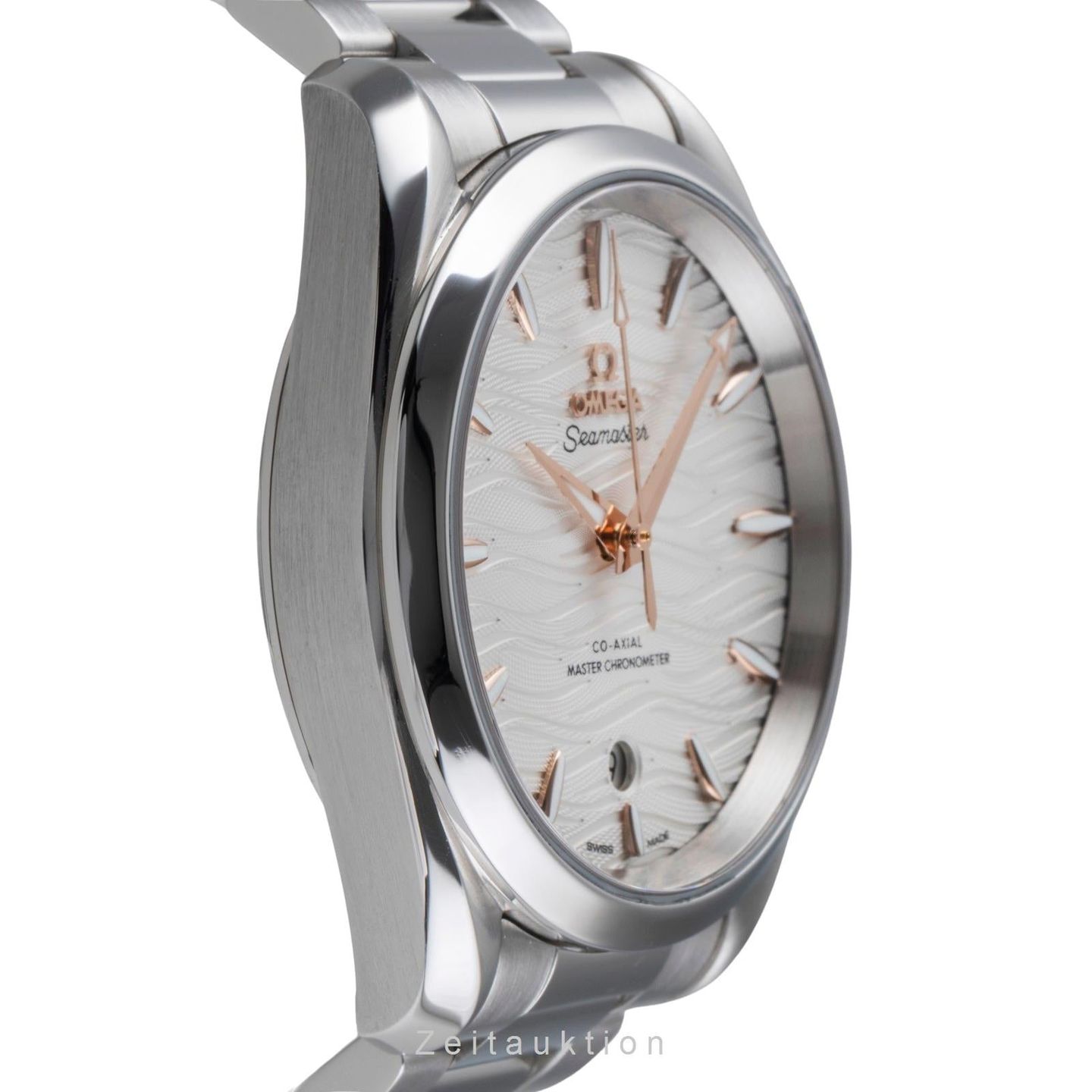 Omega Seamaster Aqua Terra 220.10.38.20.02.002 (Onbekend (willekeurig serienummer)) - Zilver wijzerplaat 38mm Staal (6/8)