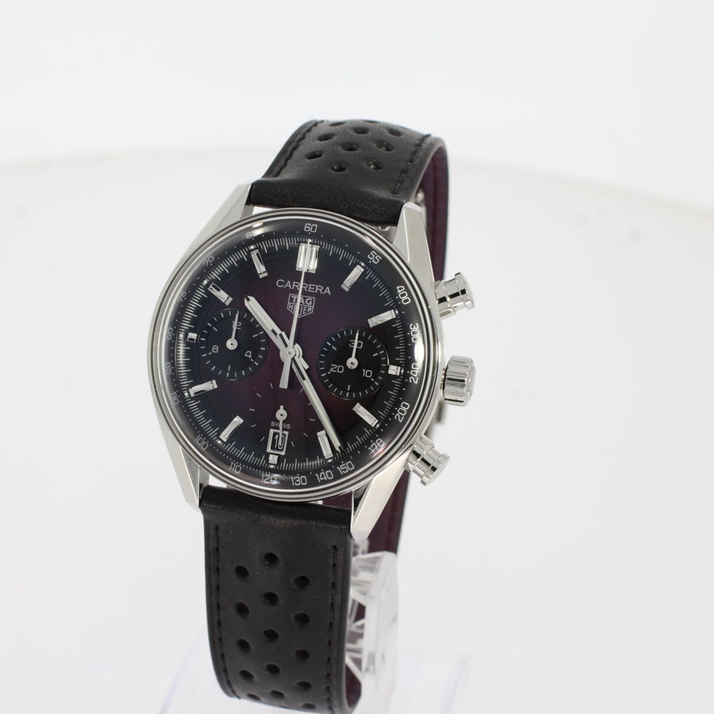 TAG Heuer Carrera CBS2219.FC6607 (2025) - Purple dial 39 mm Steel case (2/5)